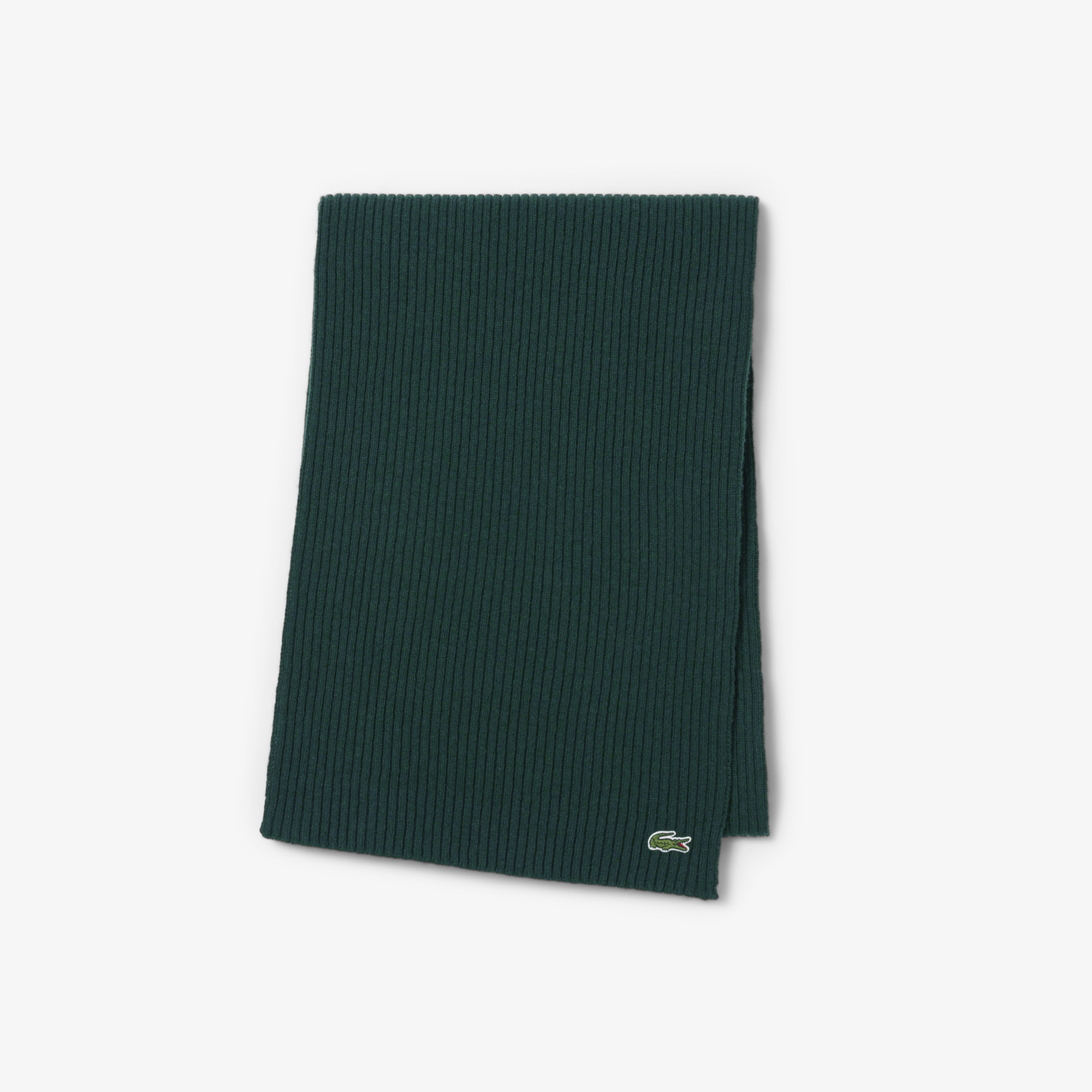 Шерстяной шарф Lacoste унисекс