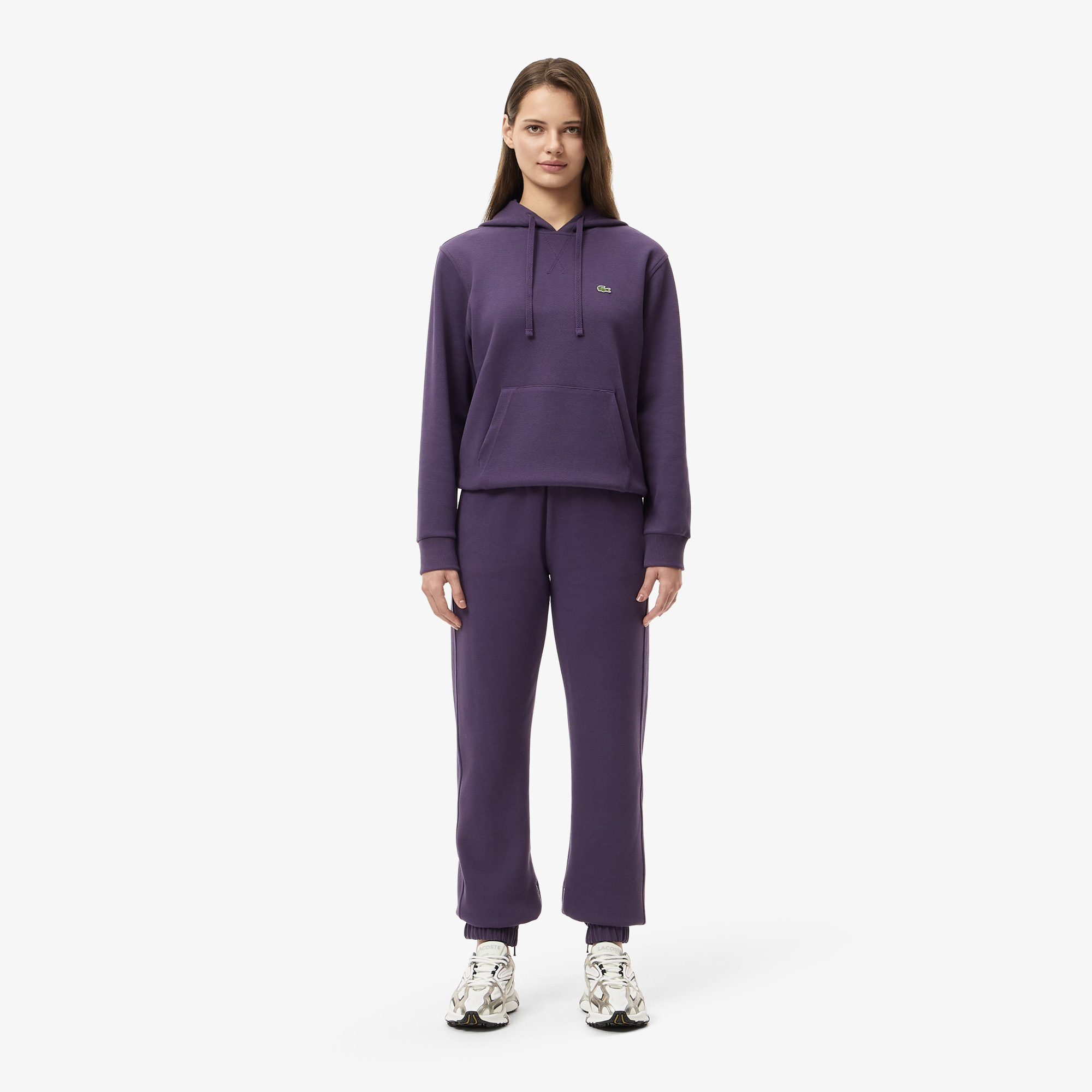 

Женские спортивные брюки Lacoste из органического хлопка, Фиолетовый