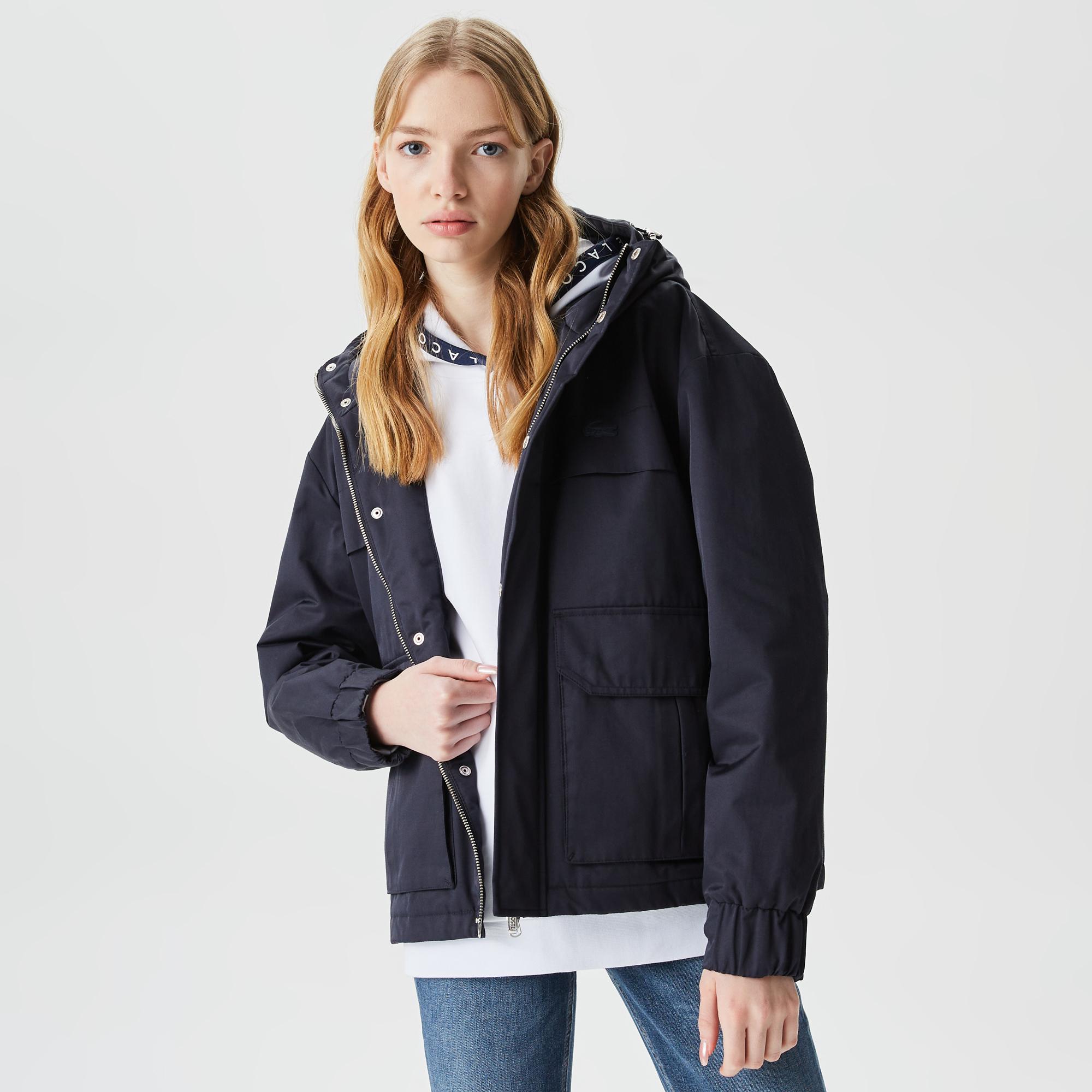 

Женская ветровка Lacoste оверсайз, Синий