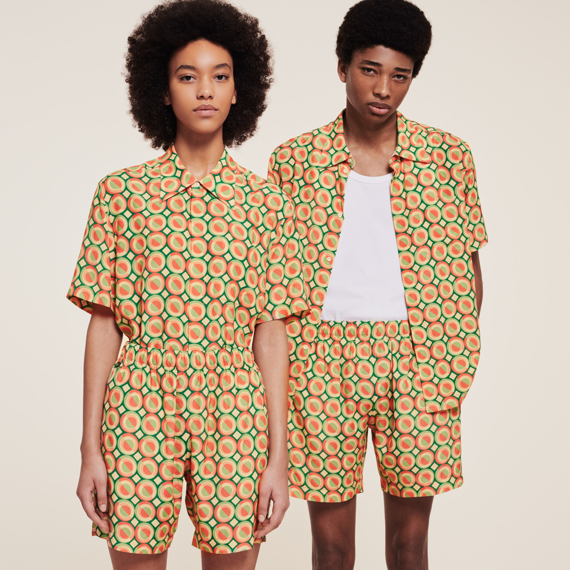 Шорты Lacoste x Ricky Regal, разноцветный, арт. GH1781