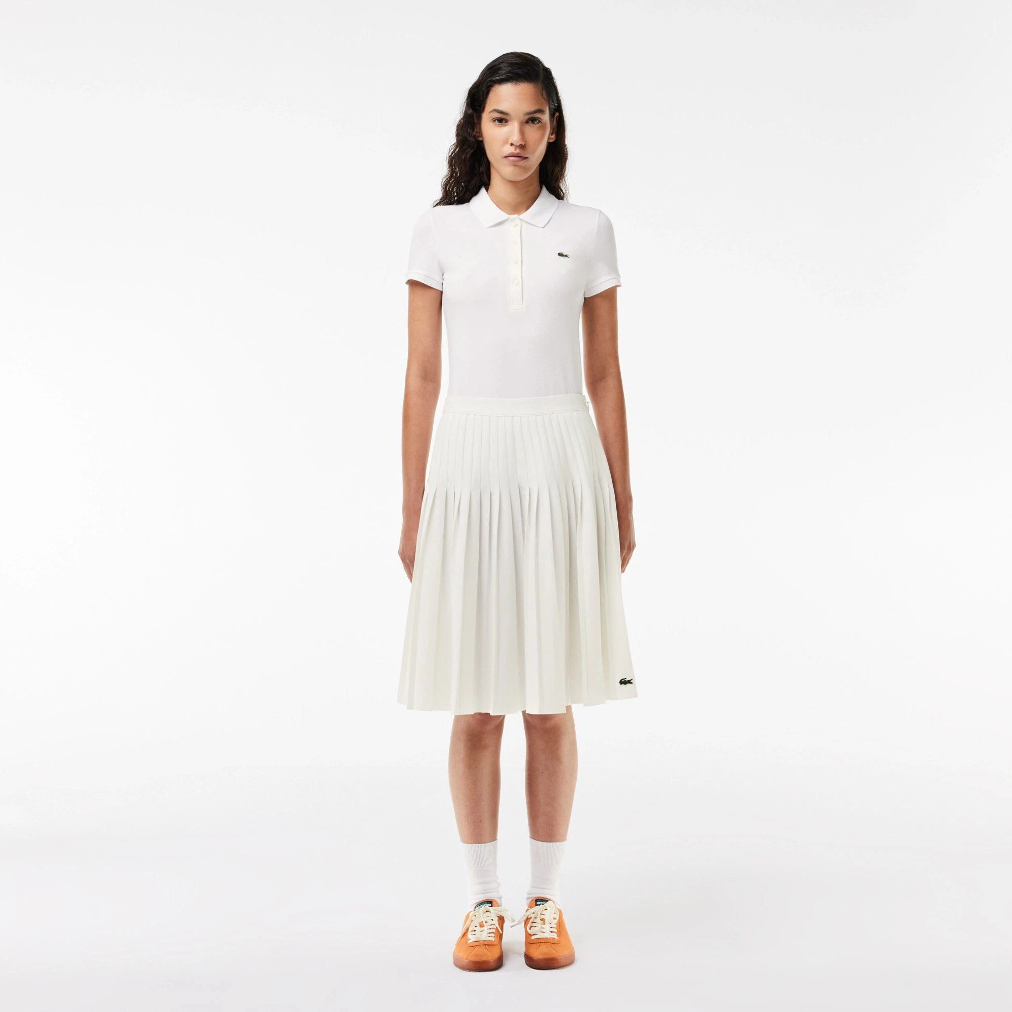 Юбка Lacoste, белый, арт. JF7104