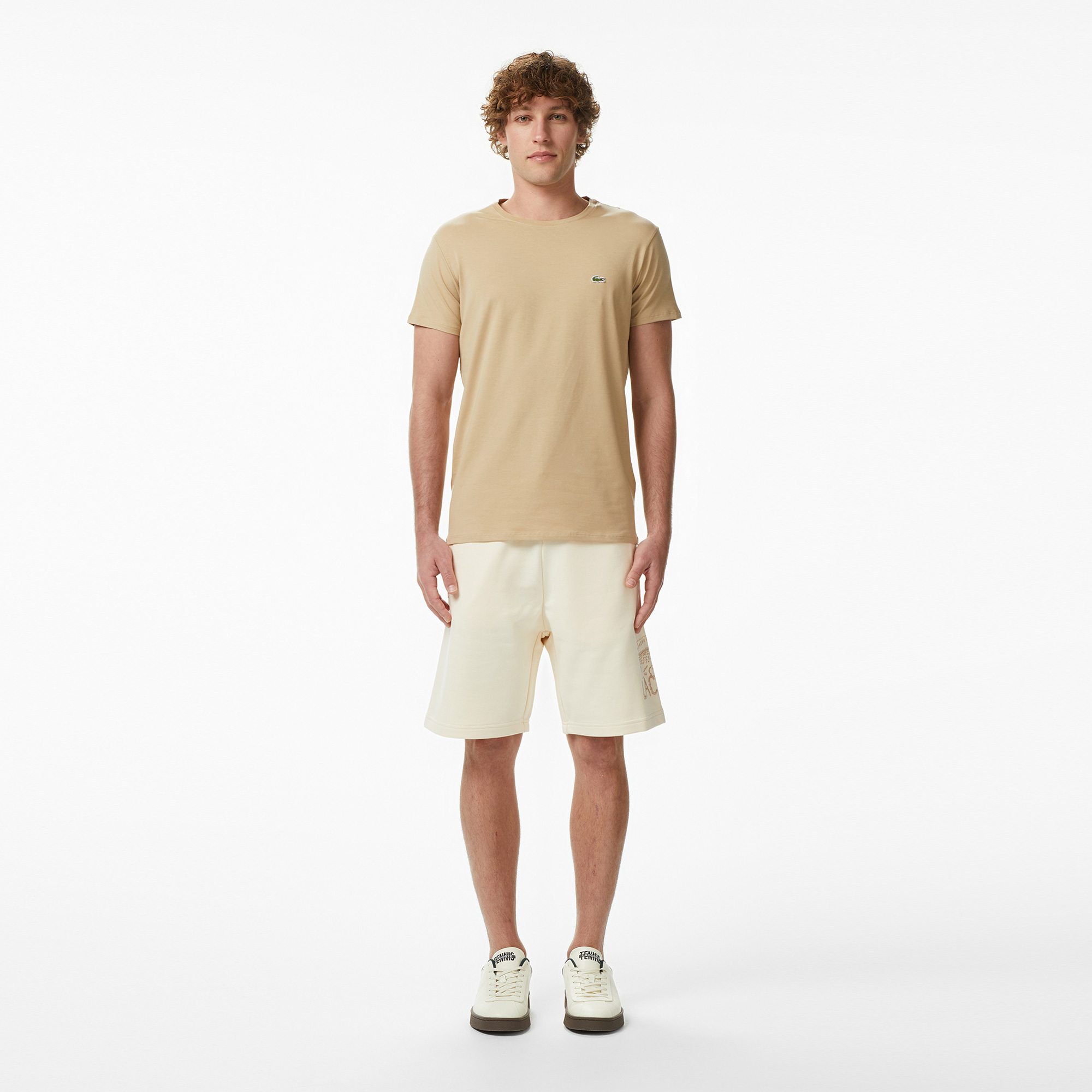 Шорты мужские Lacoste, белый, арт. GH0645R