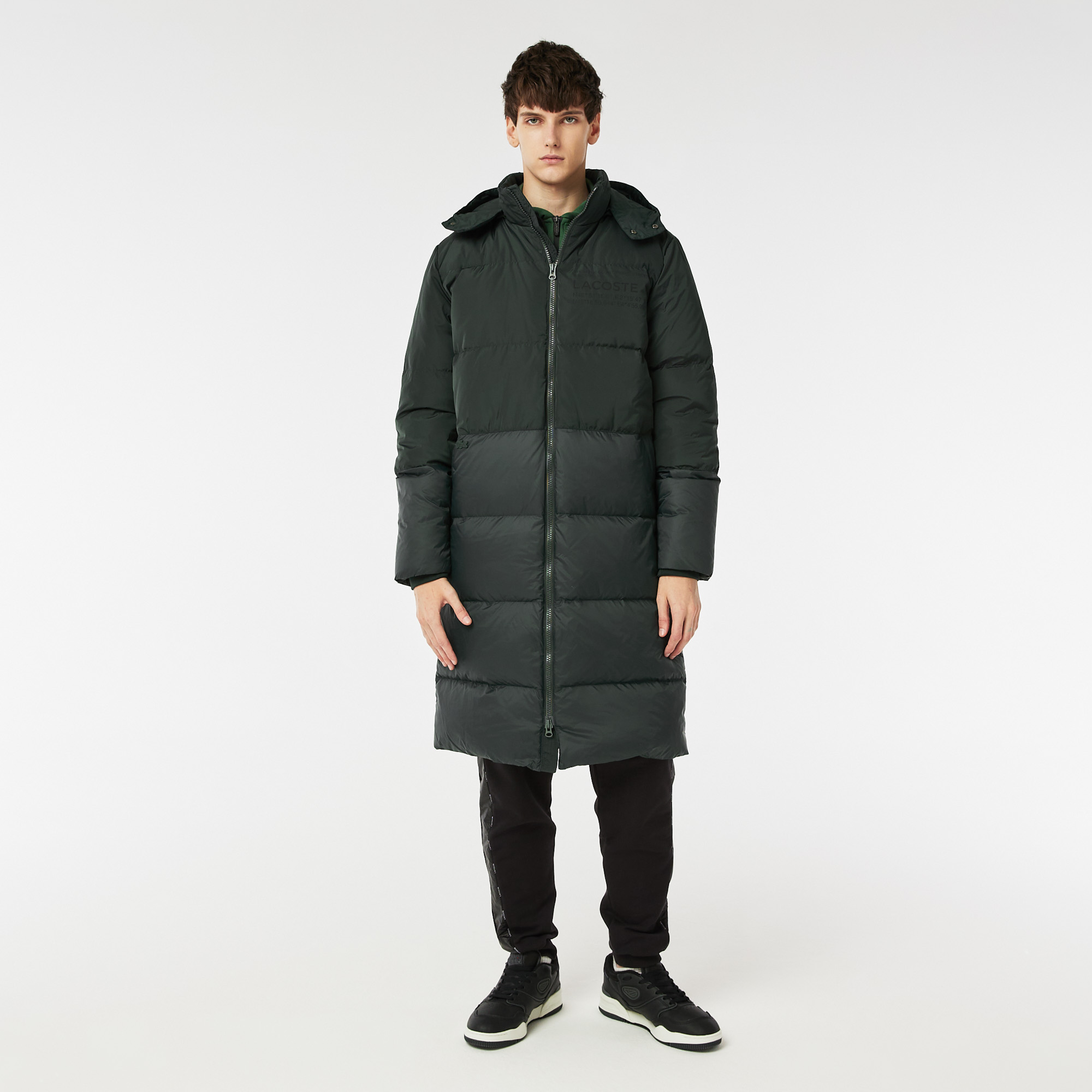 Куртка мужская Lacoste на двойной молнии, черный, арт. BH2430