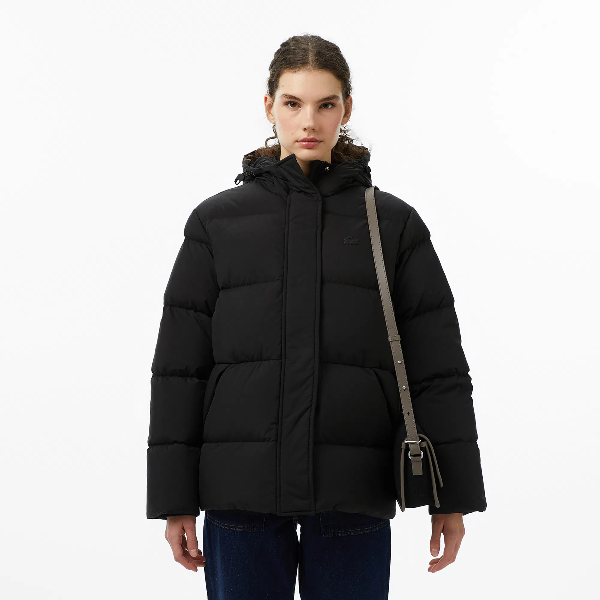 Женская куртка Lacoste, черный, арт. BF2608