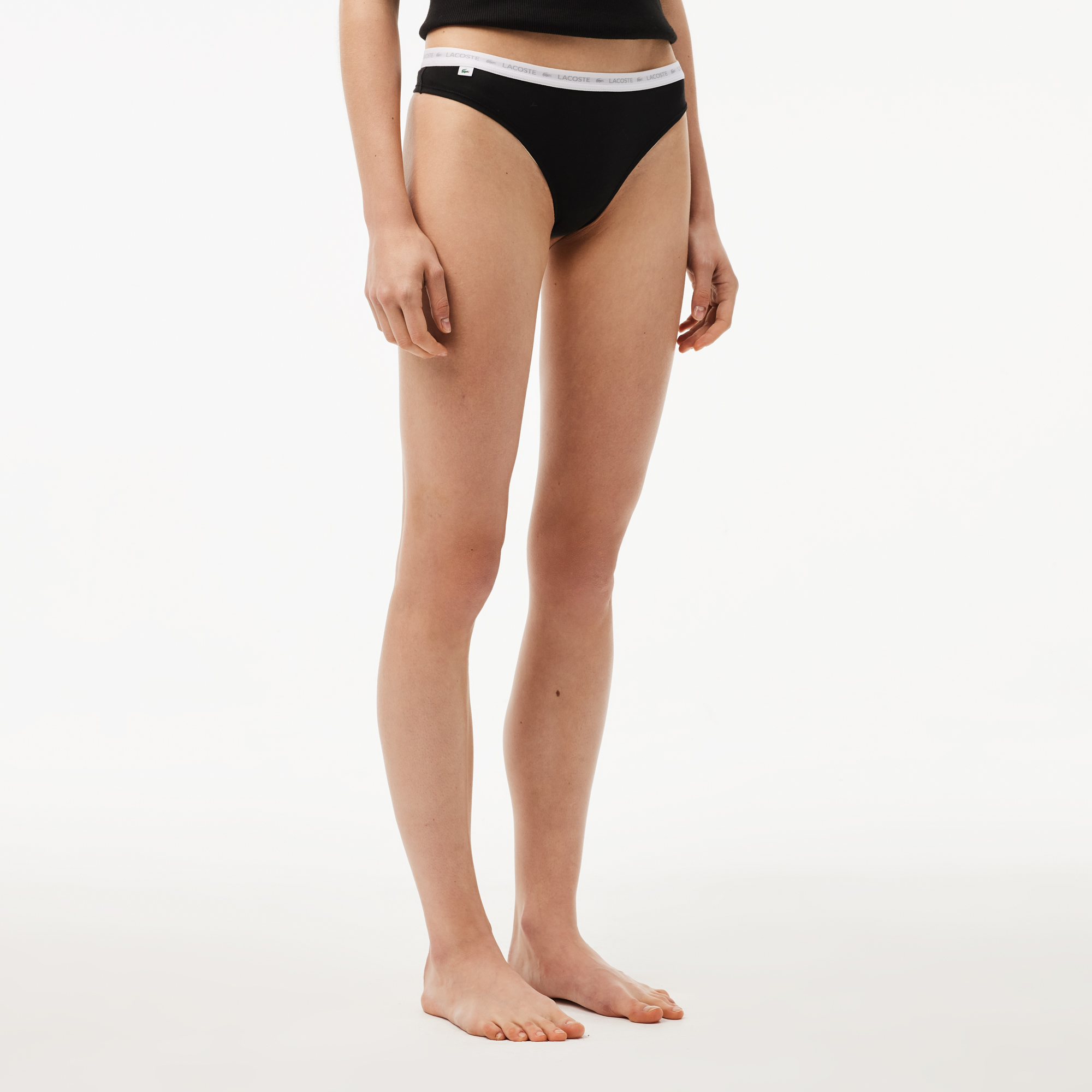Женские трусы Lacoste из эластичного хлопка (3шт.) 4