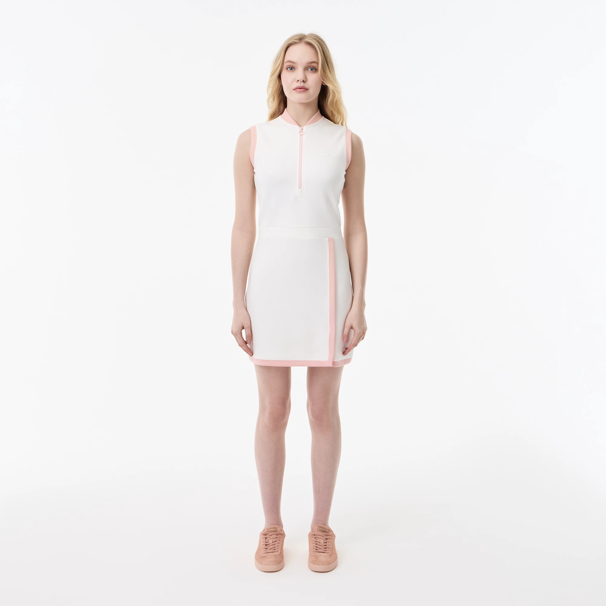 Платье Lacoste стандартного кроя, белый, арт. EF0405