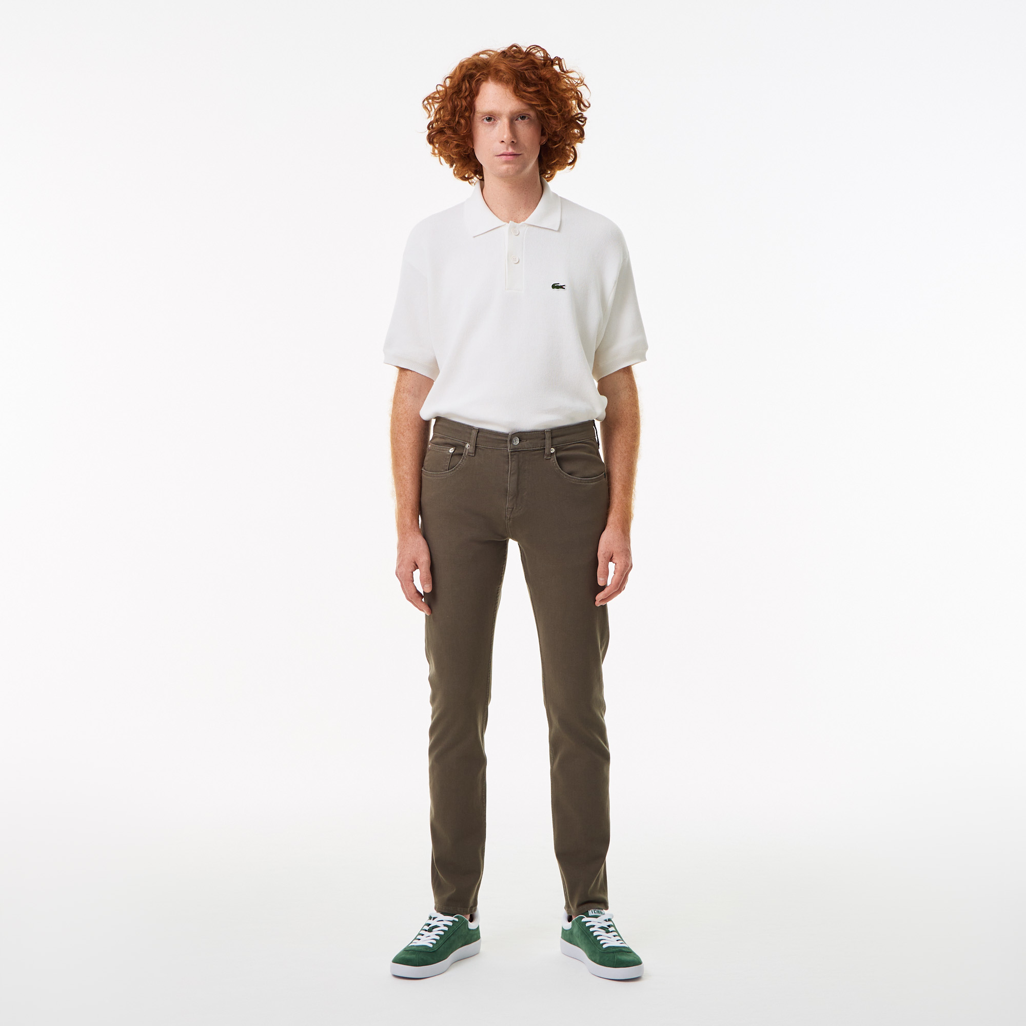 Мужские джинсы Lacoste Slim Fit, зеленый, арт. HH2281