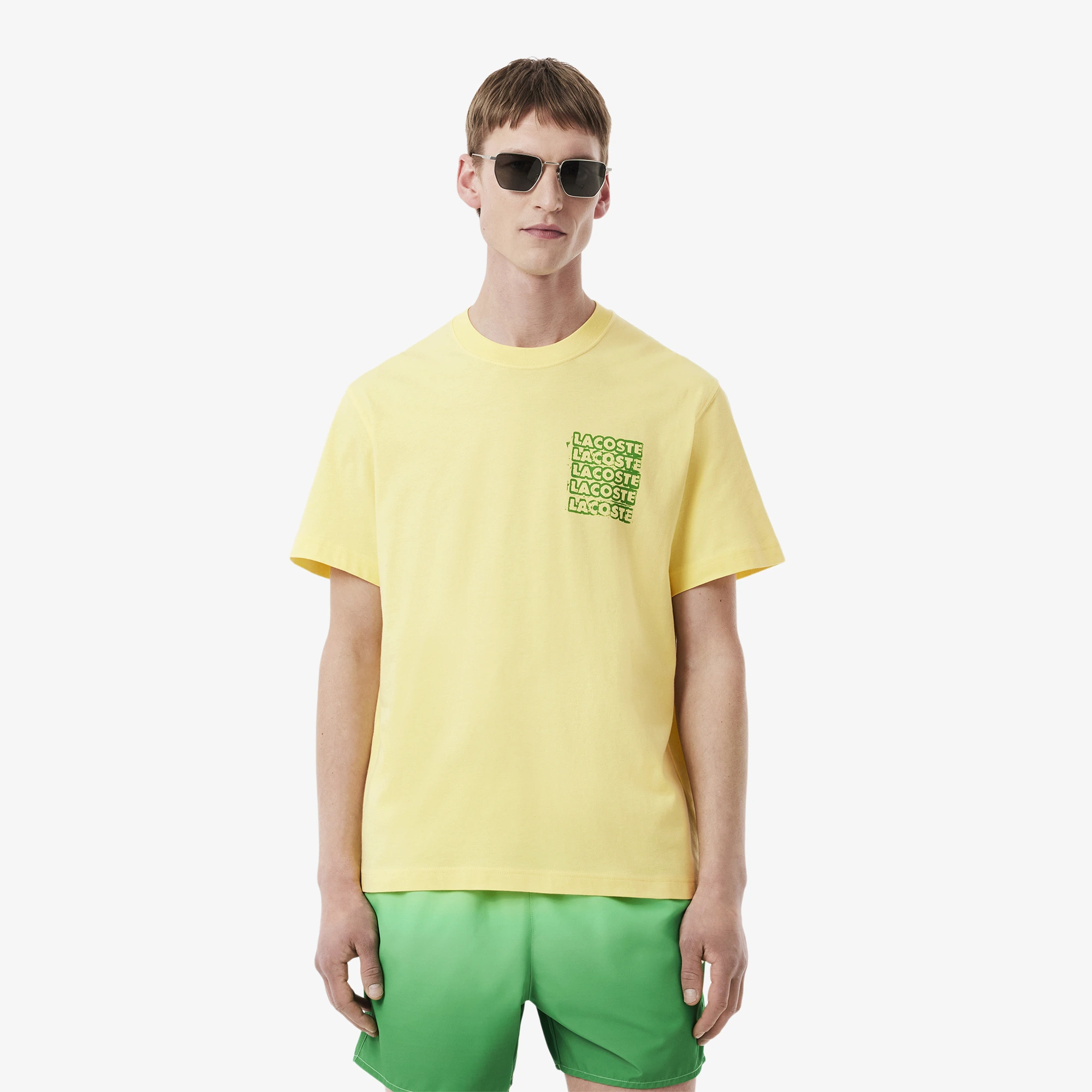 Футболка Lacoste, желтый, арт. TH0288