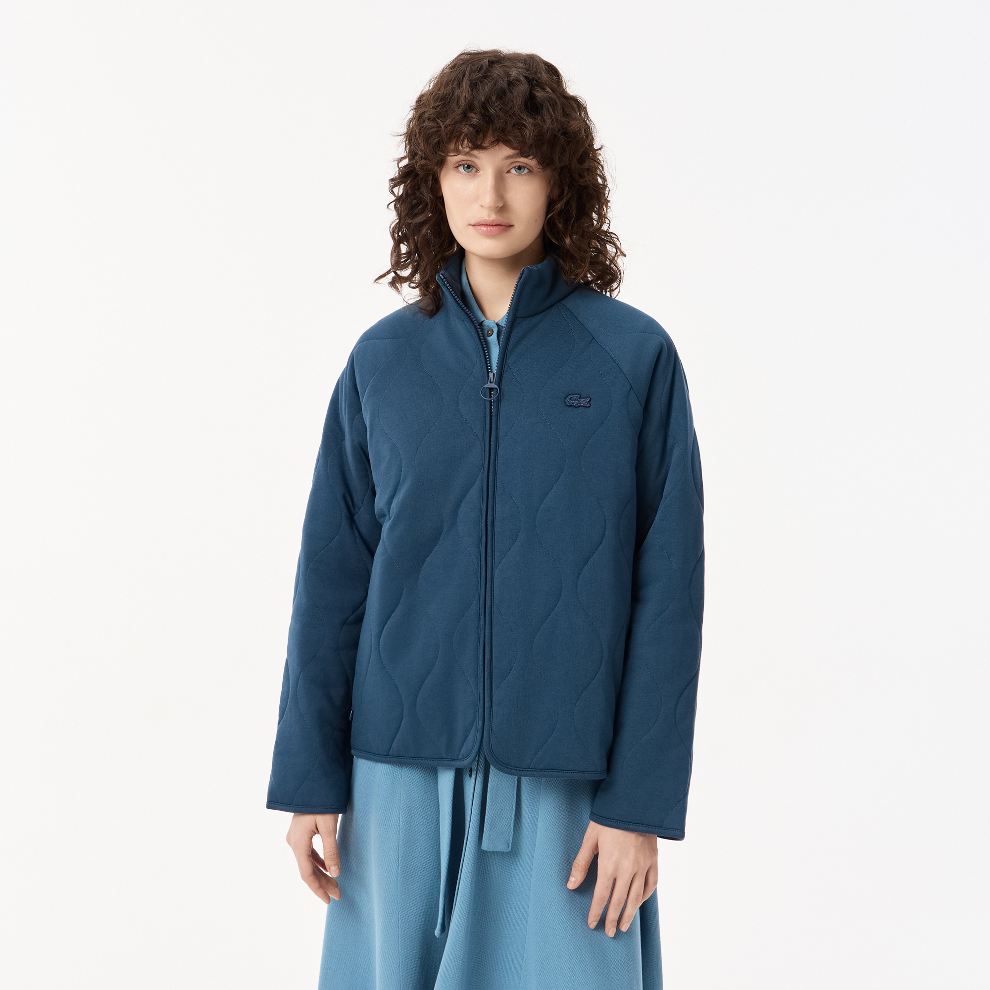 Женская толстовка Lacoste, синий, арт. SF0511