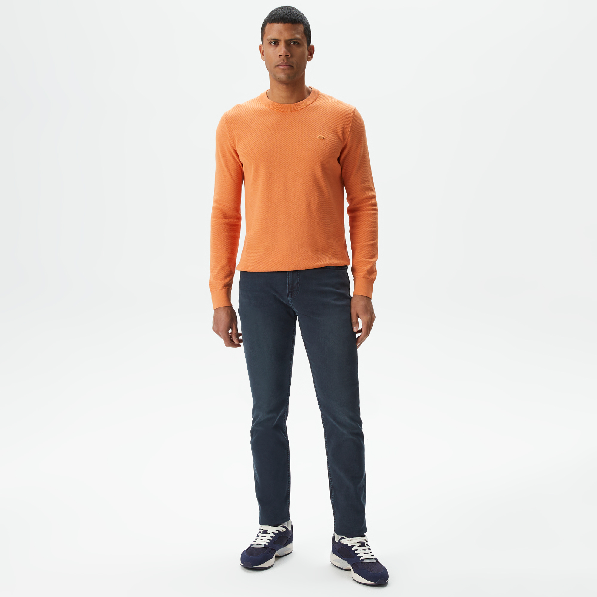 Джинсы Lacoste приталенные, синий, арт. HH0162