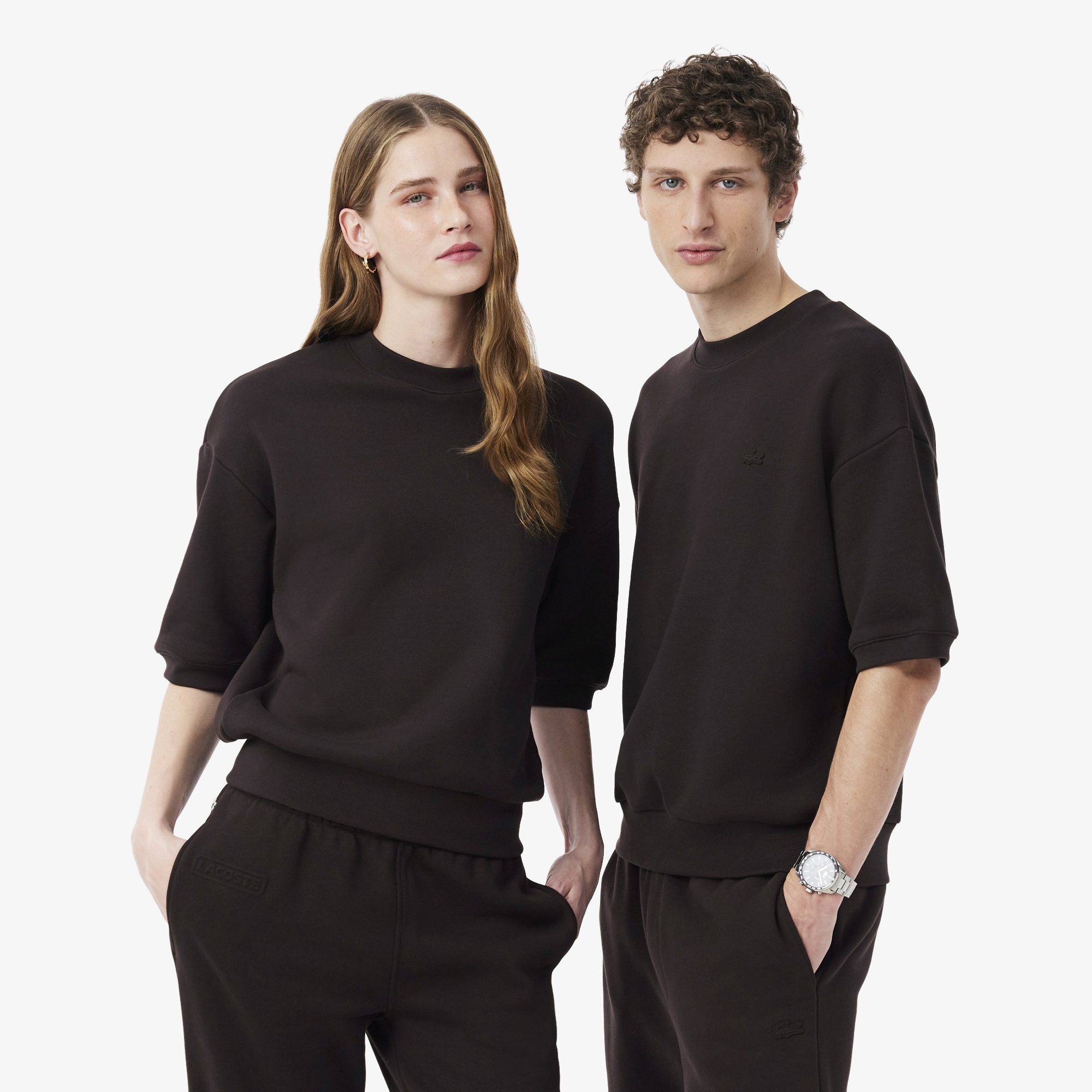 Толстовка Lacoste, коричневый, арт. SH1647