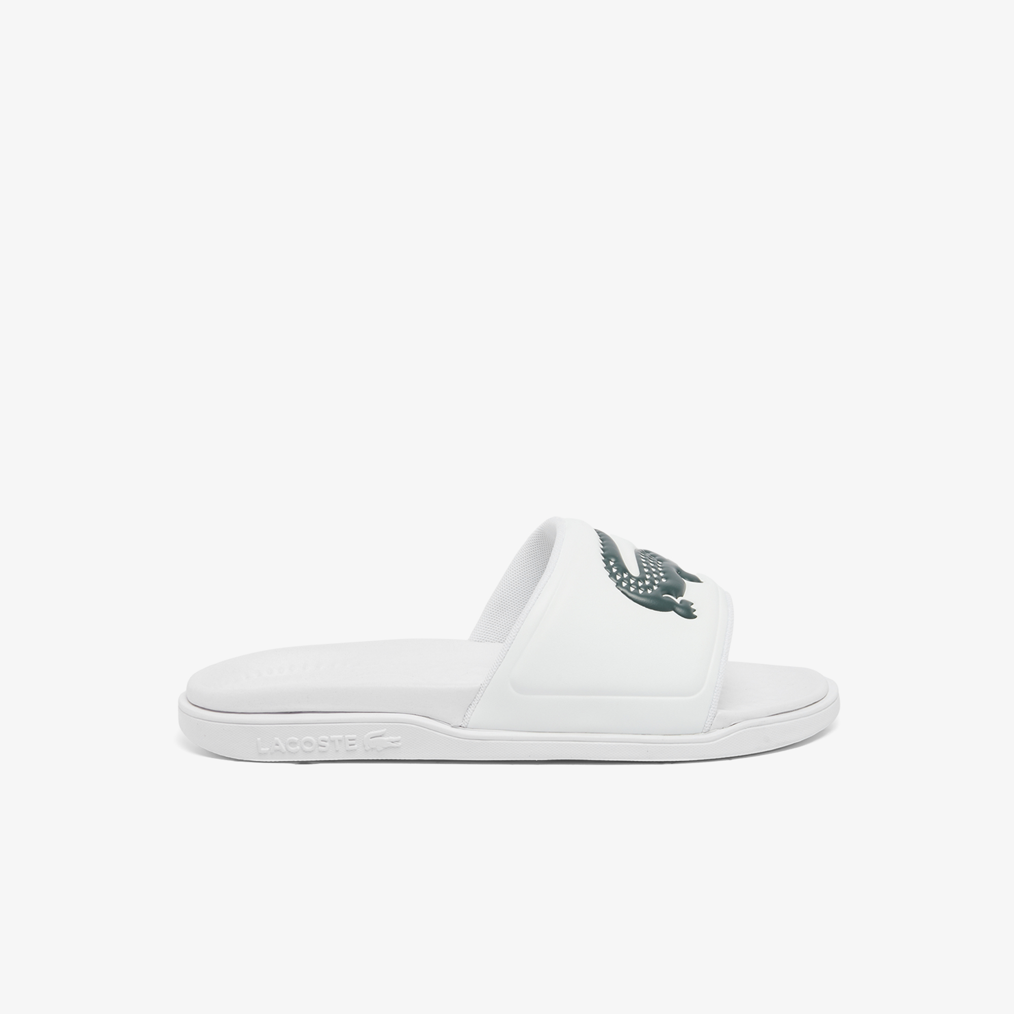 Мужские сланцы Lacoste SERVE SLIDE DUAL, белый, арт. 749CMA0038