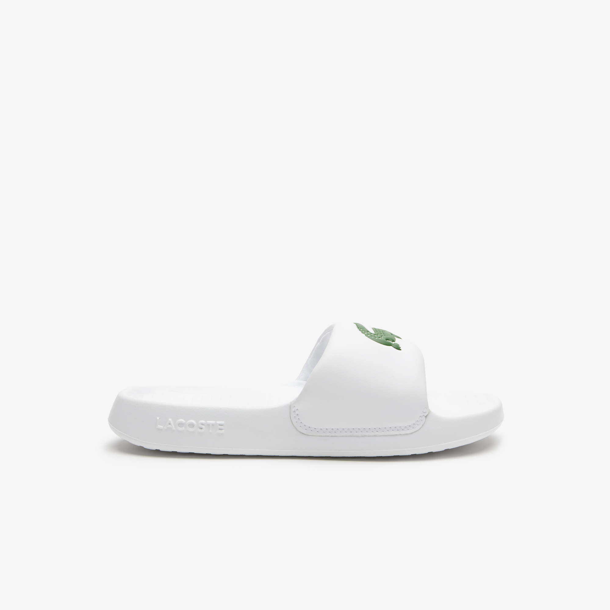 Женские сланцы Lacoste SERVE SLIDE 1.0, белый, арт. 745CFA0002