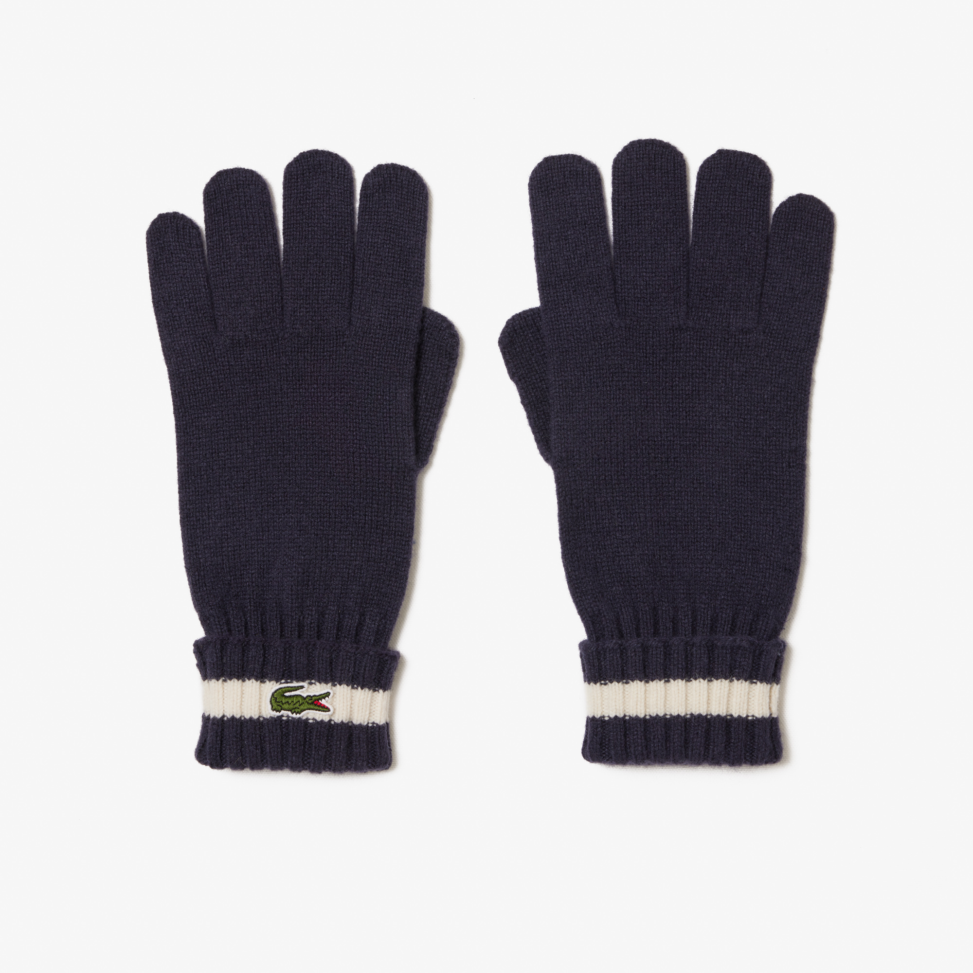 

Шерстяные перчатки Lacoste унисекс, Синий