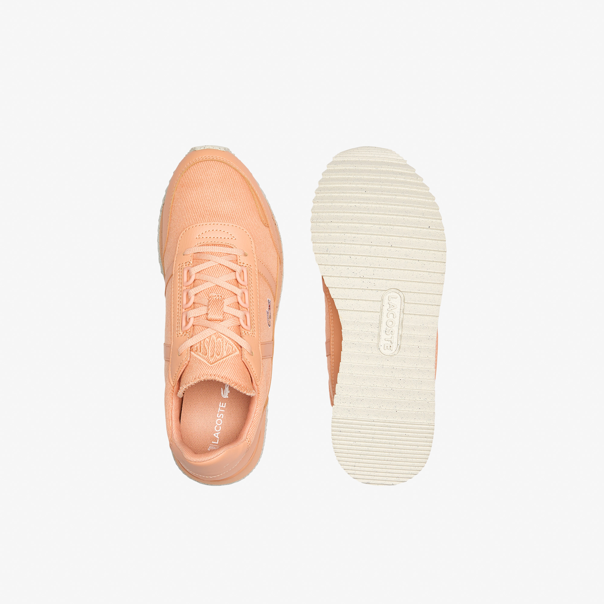Детские кеды Lacoste POWERCOURT 0721 1 SMA WHT/PNK 4