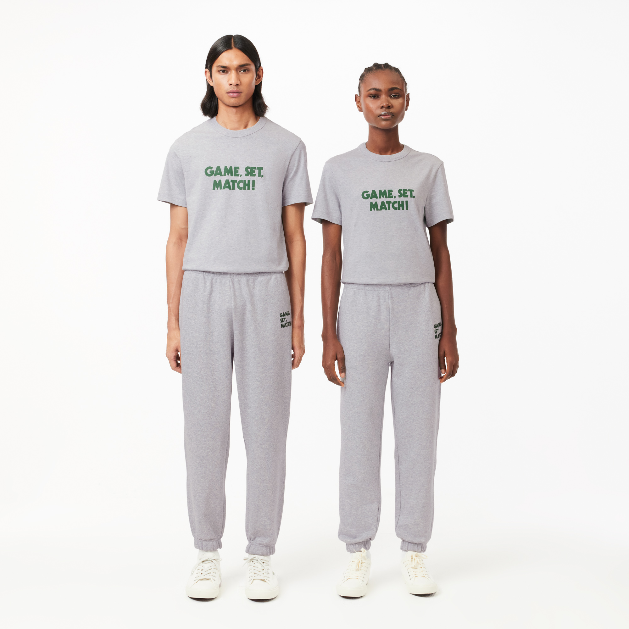 

Мужские флисовые спортивные брюки Lacoste, Серый