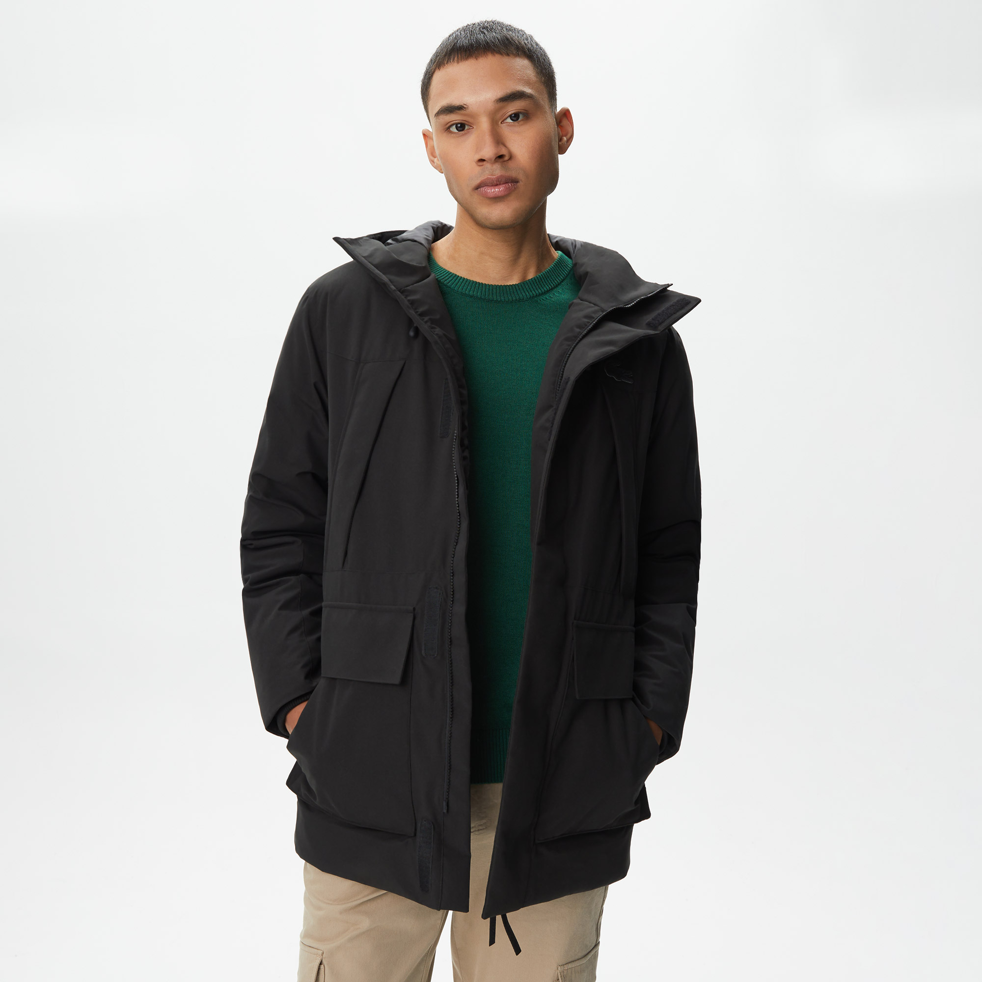 Парка Lacoste BH1634, черный, арт. BH1634