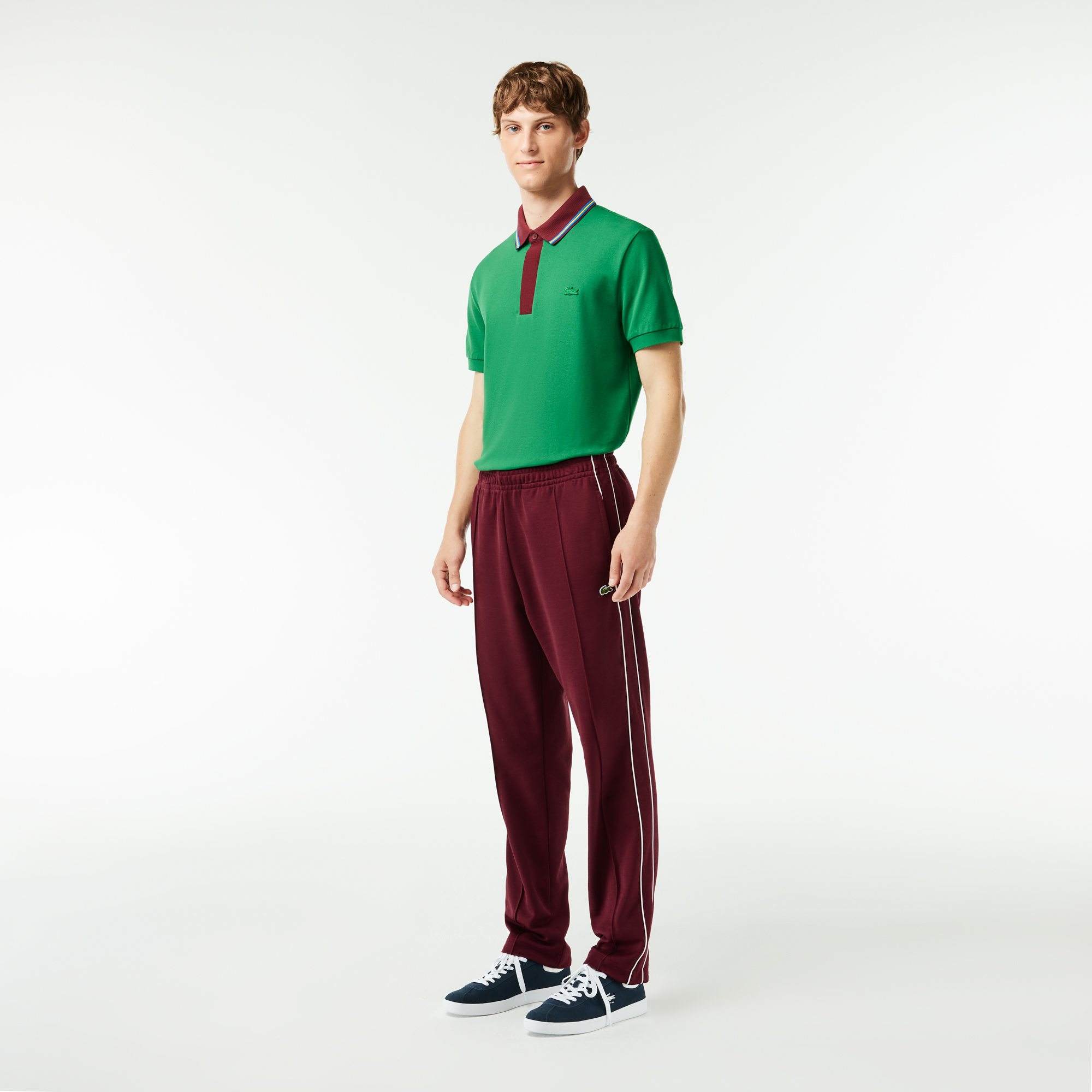 Мужские спортивные брюки Lacoste, красный, арт. XH1412