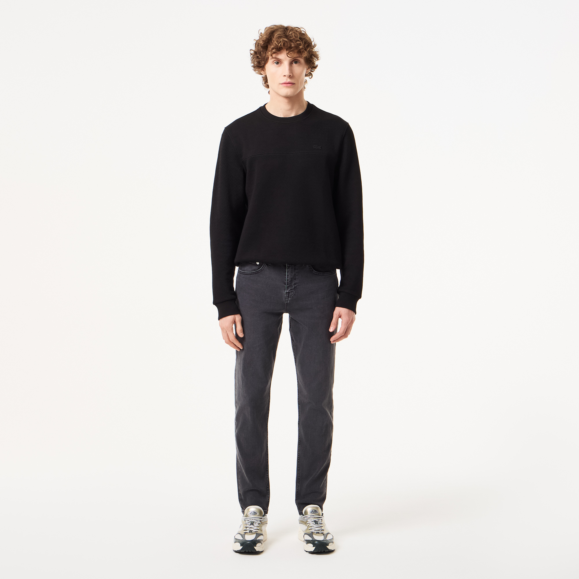 

Мужские прямые джинсы Lacoste, Серый