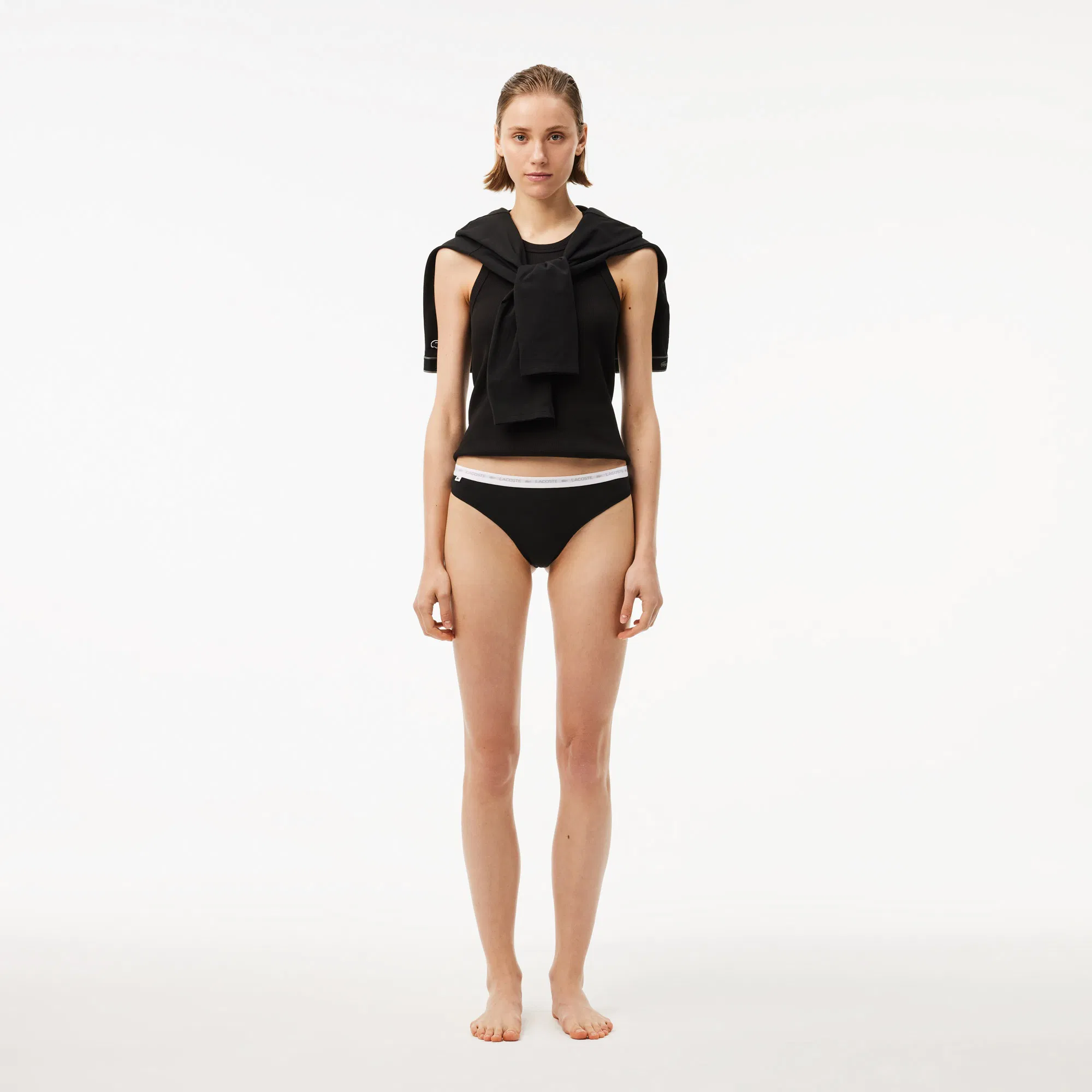 Женские трусы Lacoste из эластичного хлопка (3шт.) 3
