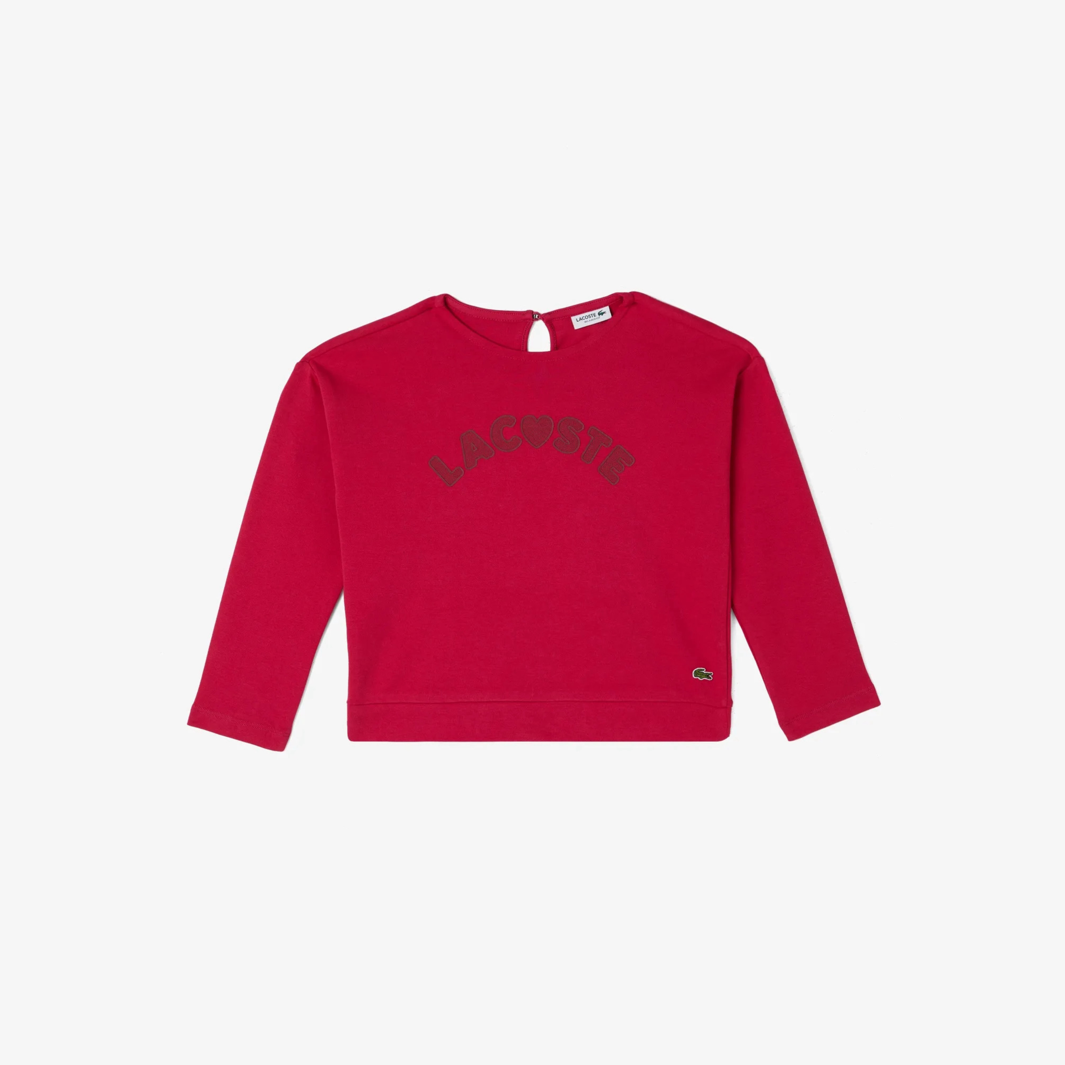 Детская хлопковая футболка Lacoste