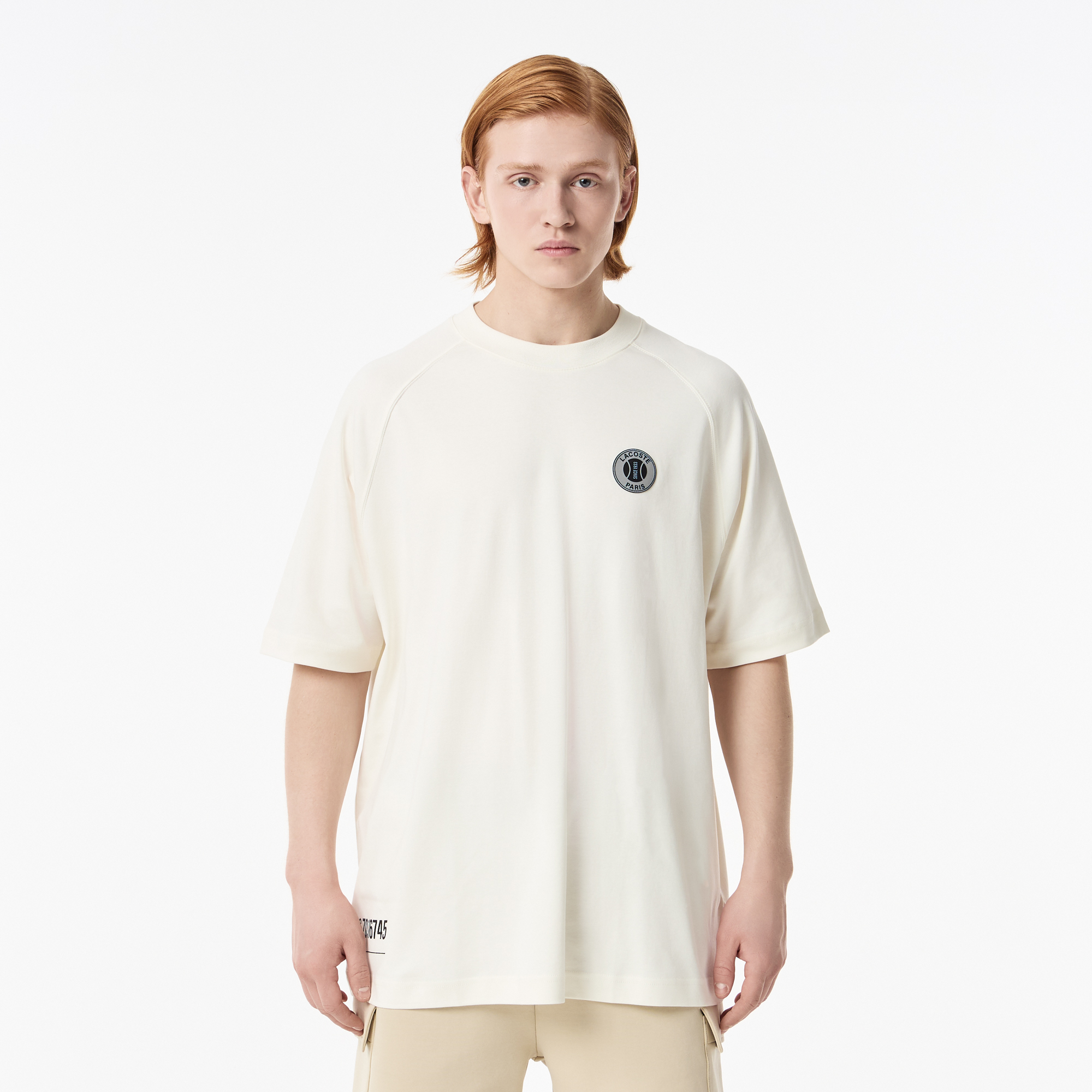 Футболка Lacoste, белый, арт. TH0501