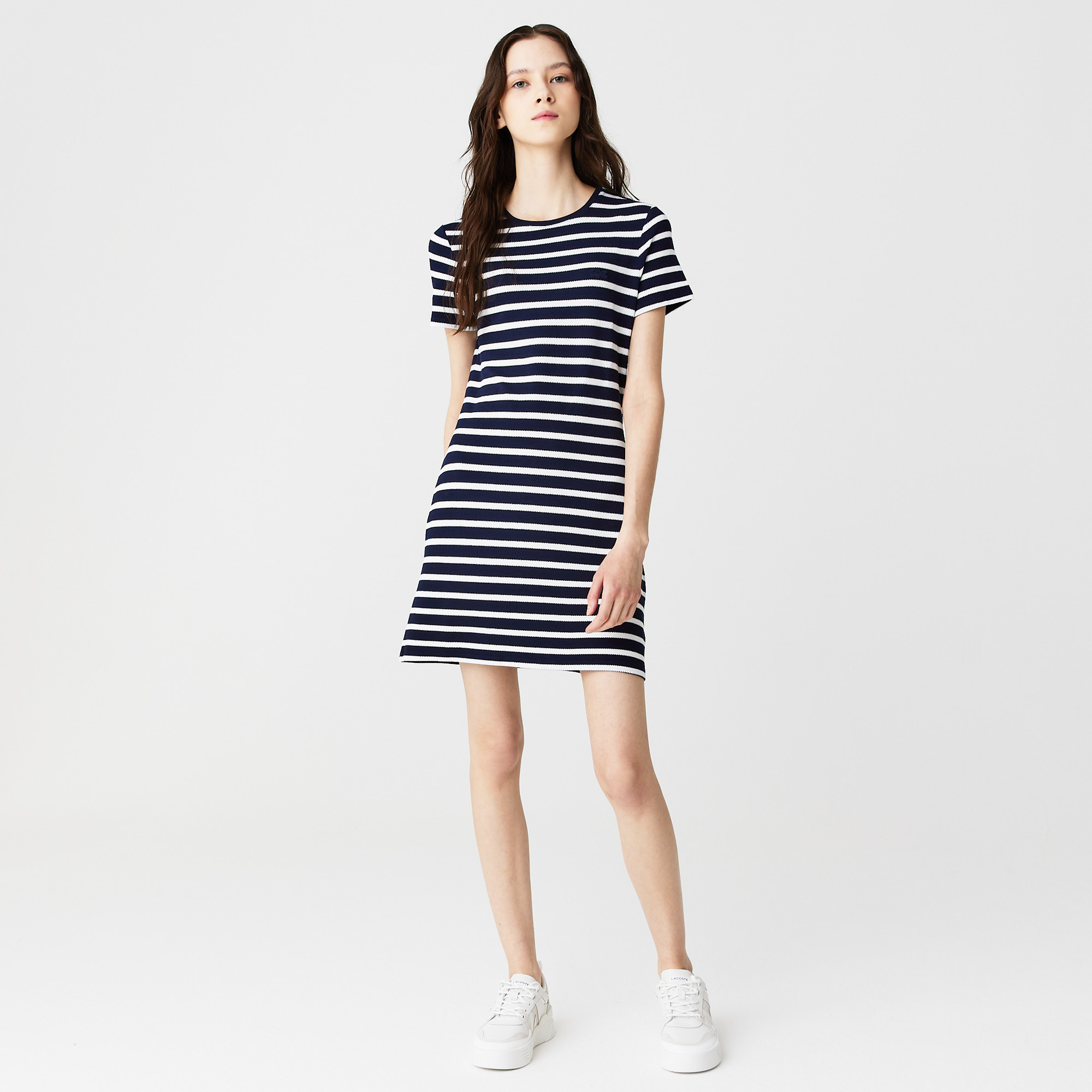 

Женское платье Lacoste из вискозы, Синий