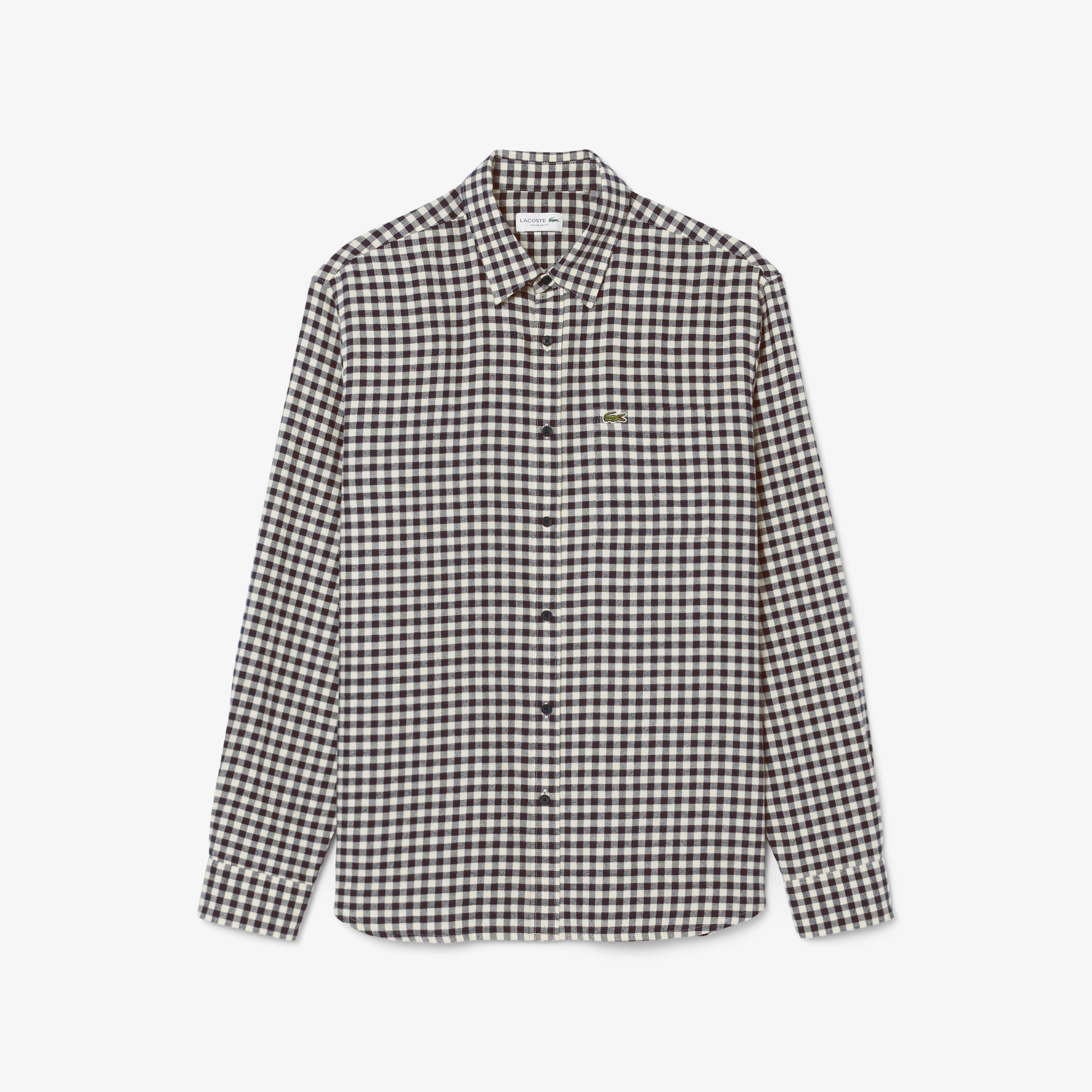 Мужская хлопковая рубашка Lacoste