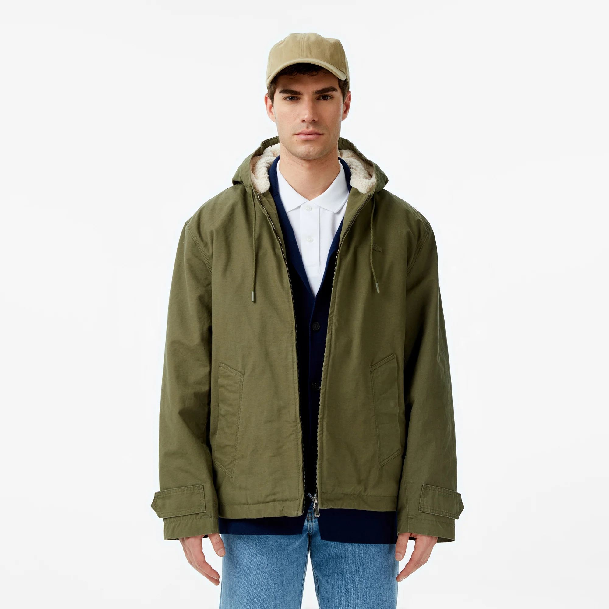 Мужская куртка Lacoste, хаки, арт. BH2607