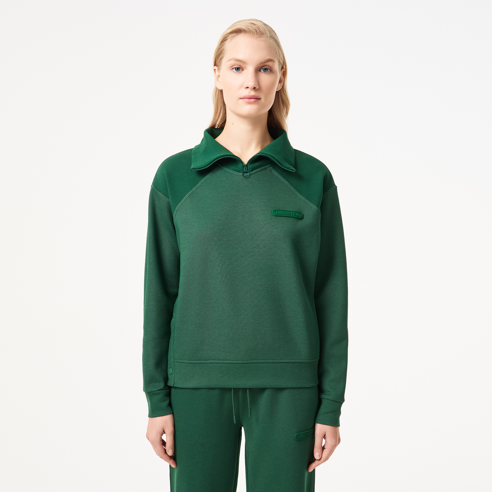 Женская толстовка Lacoste, зеленый, арт. SF2404