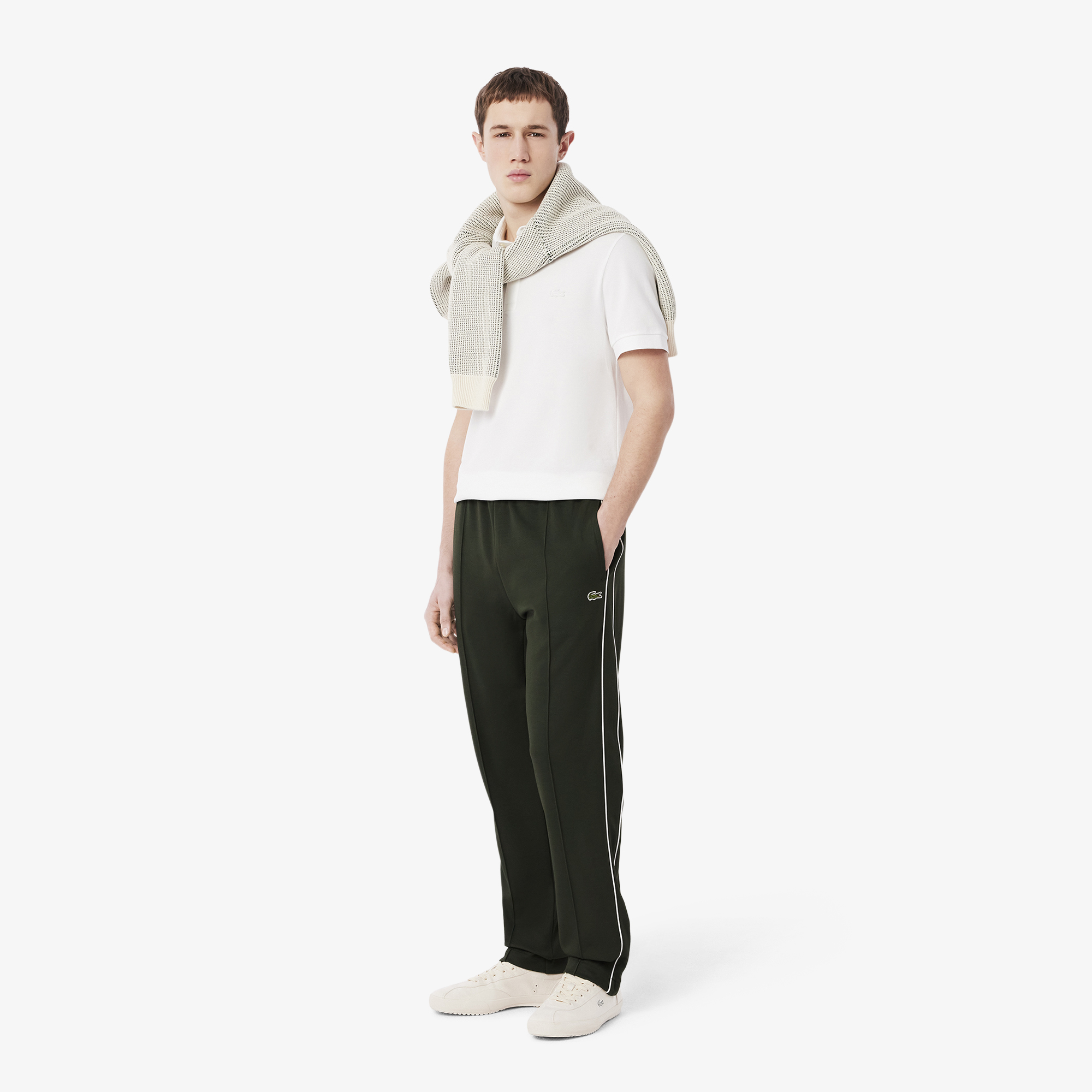 Мужские спортивные брюки Lacoste, хаки, арт. XH1412