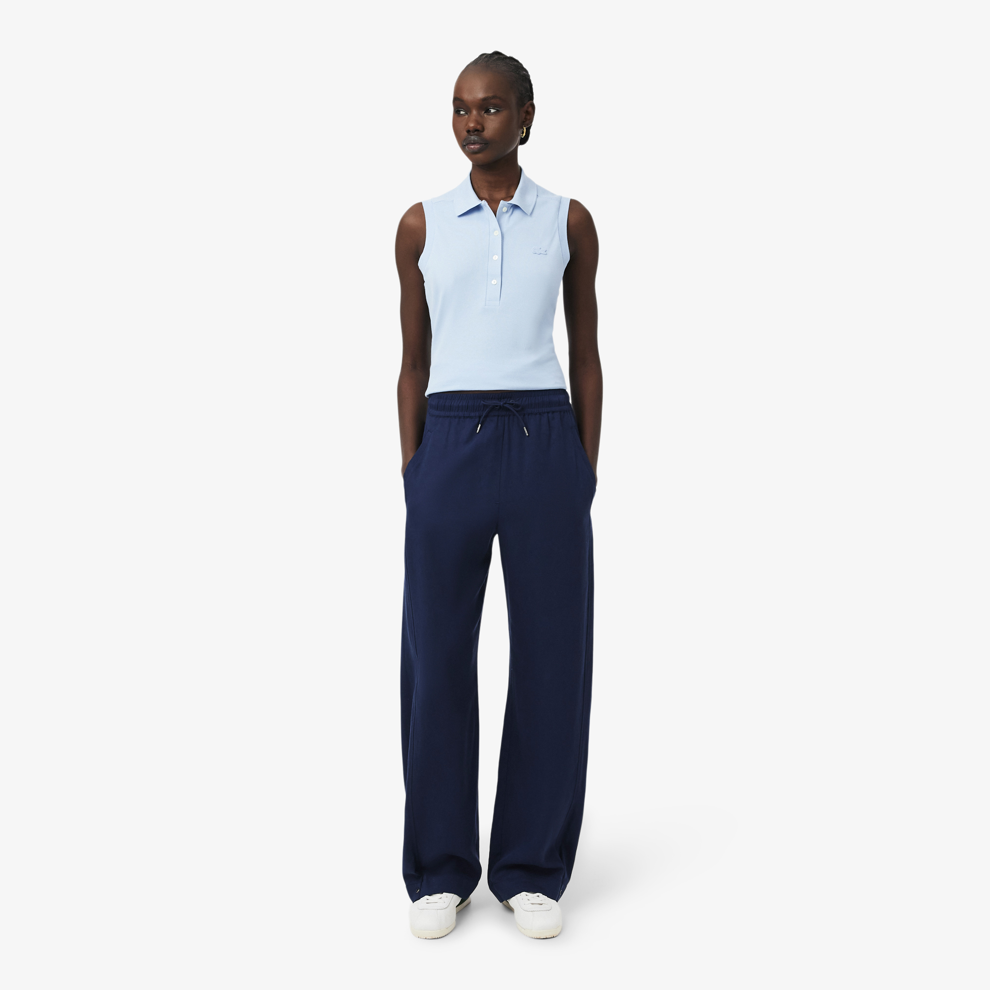 Женские брюки Lacoste из смеси льна