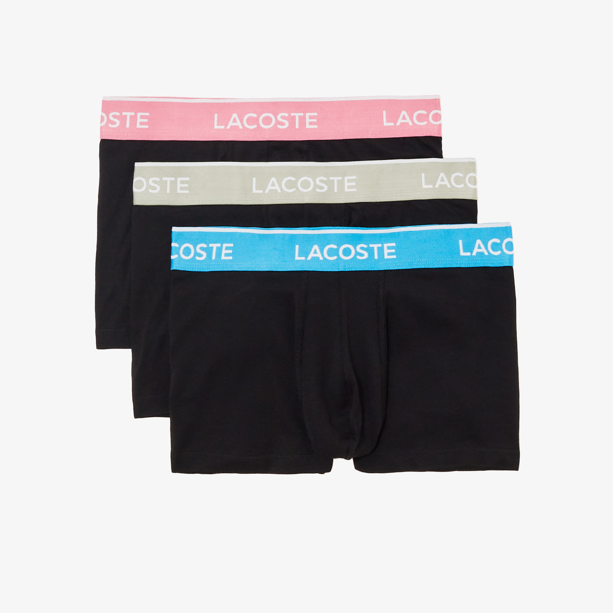 

Мужское нижнее бельё Lacoste (3 шт.), Чёрный