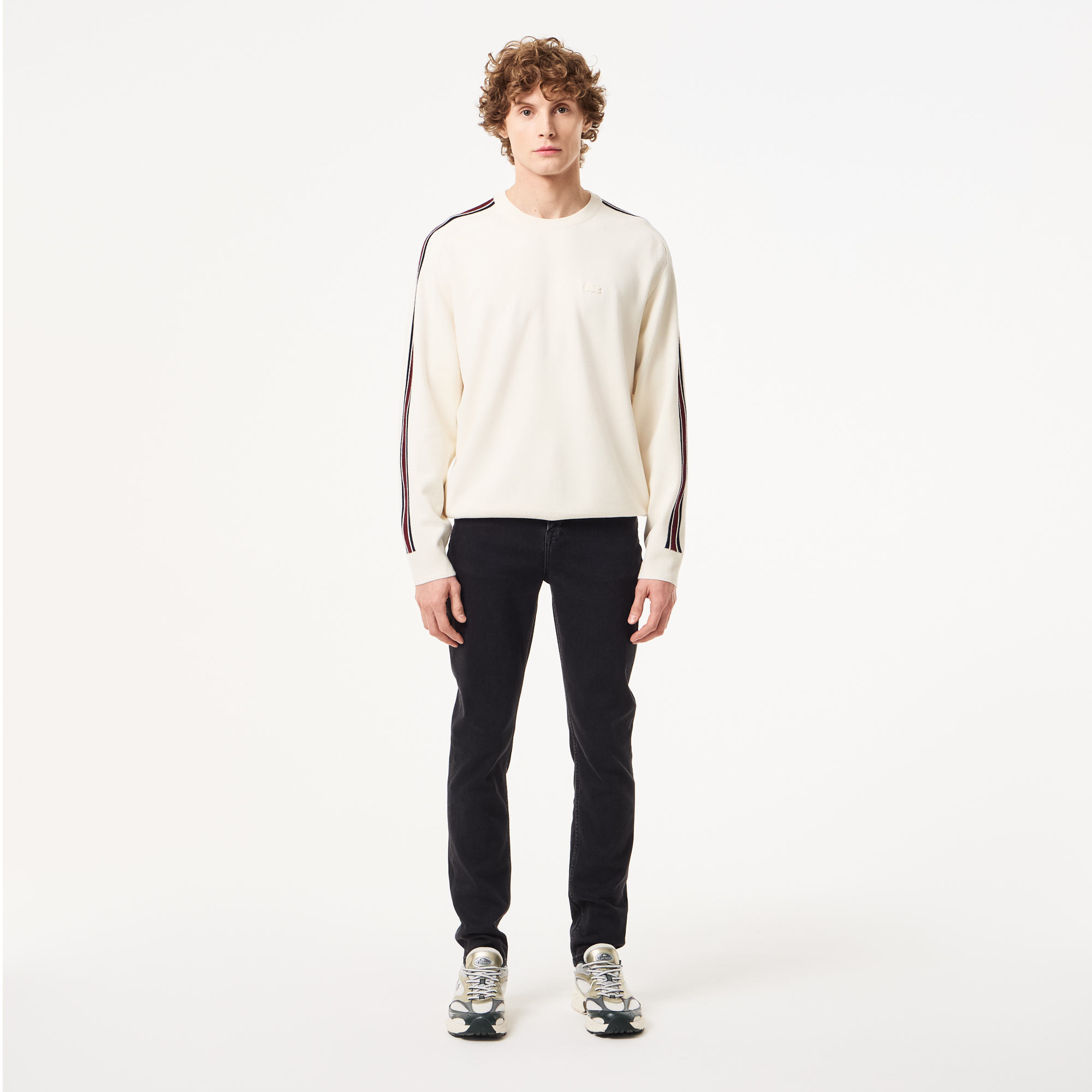 

Мужские джинсы Lacoste приталенного кроя, Чёрный