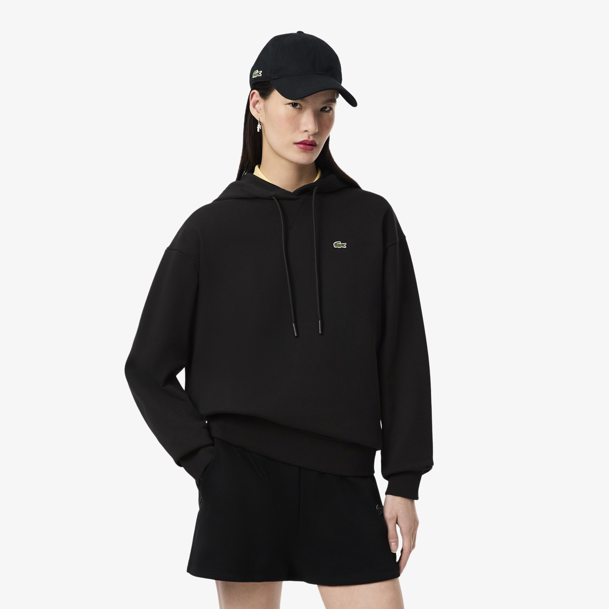 Женское худи Lacoste SF7612, черный, арт. SF7612