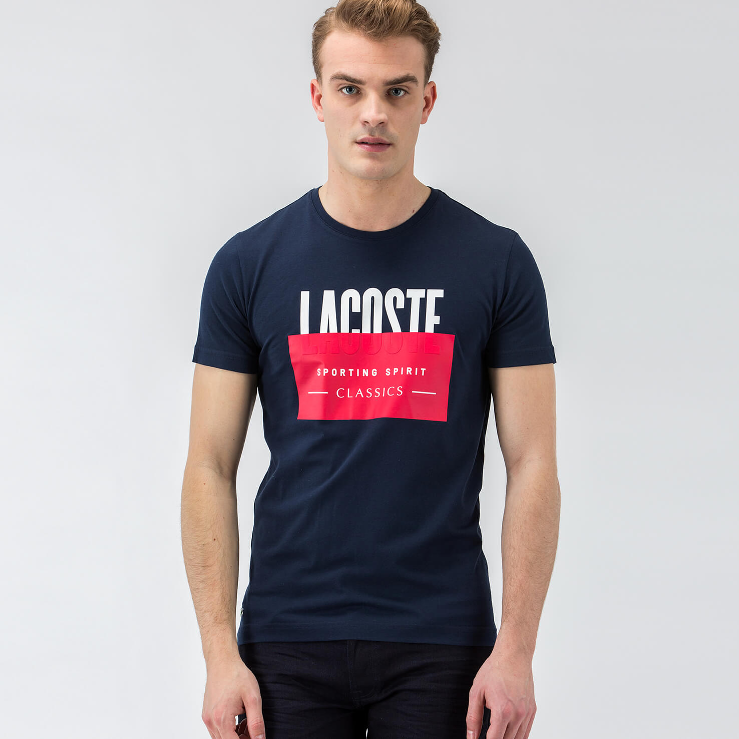 Футболка мужская Lacoste, синий, арт. TH1916