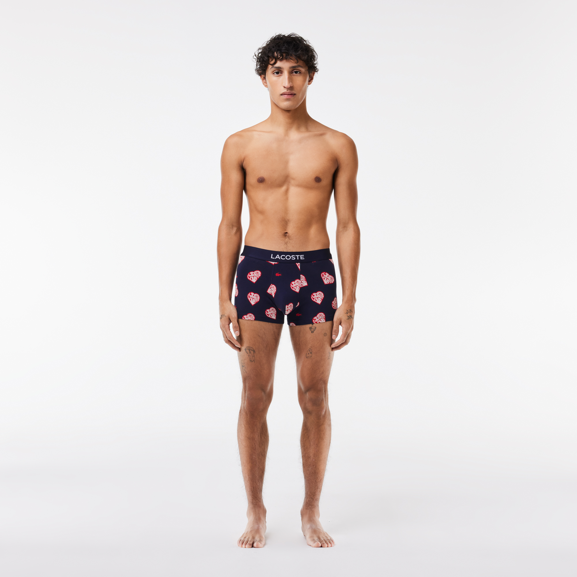 Мужское нижнее бельё Lacoste, синий, арт. 5H0874