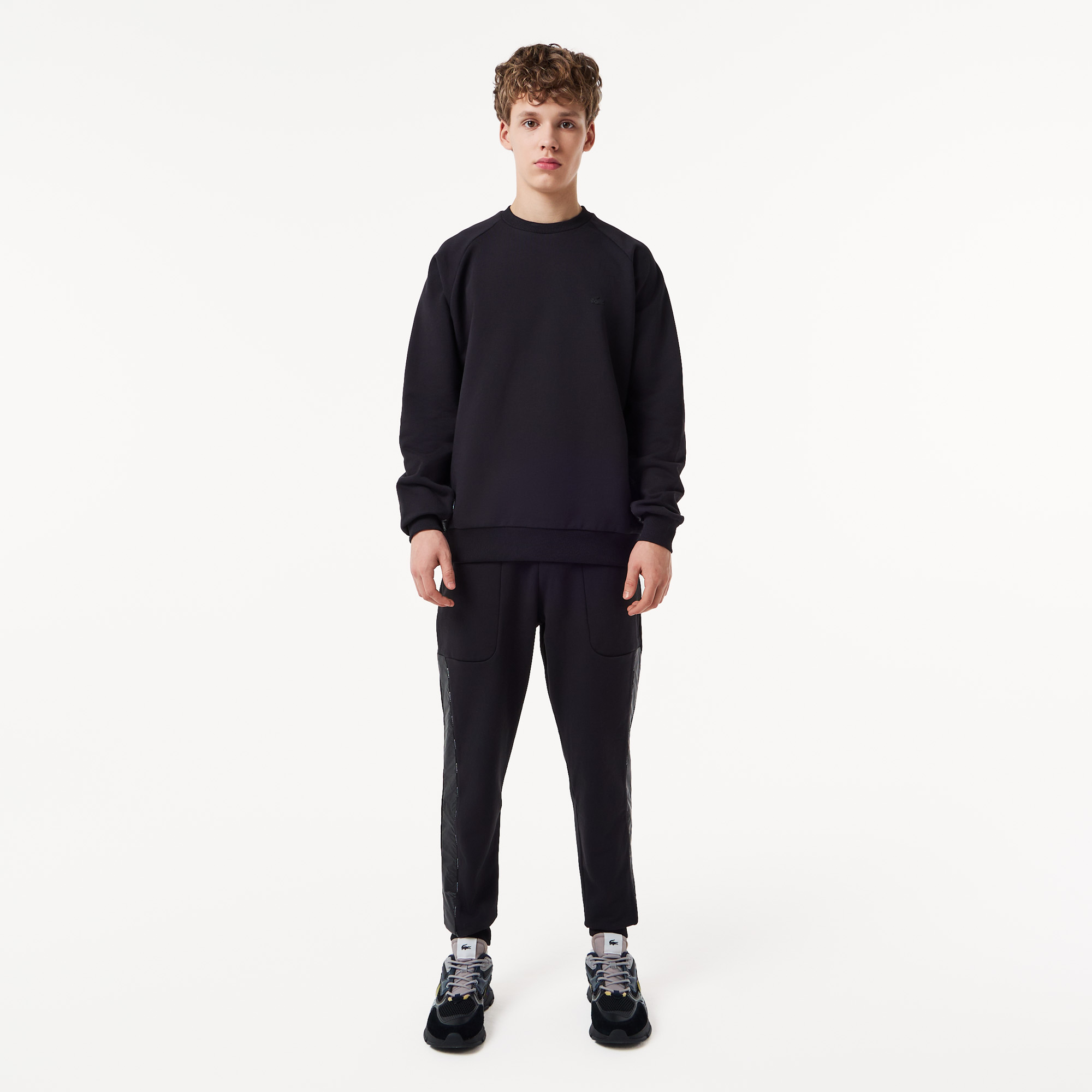 Мужские спортивные брюки Lacoste, черный, арт. XH2410