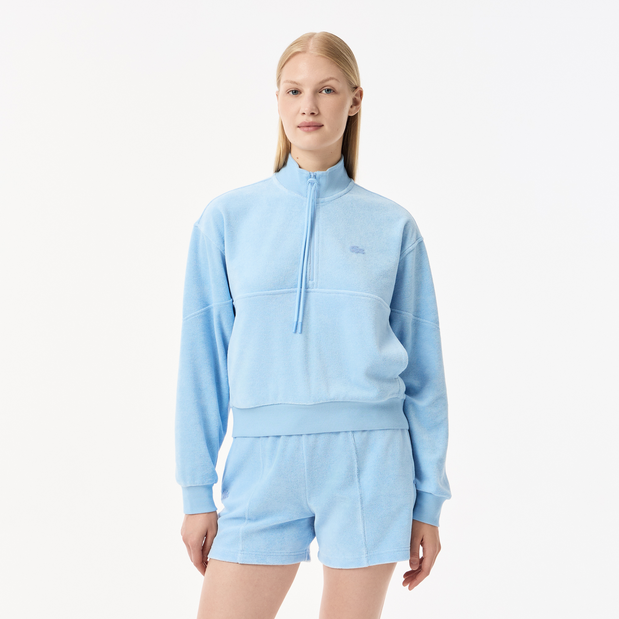 Толстовка Lacoste, голубой, арт. SF0505