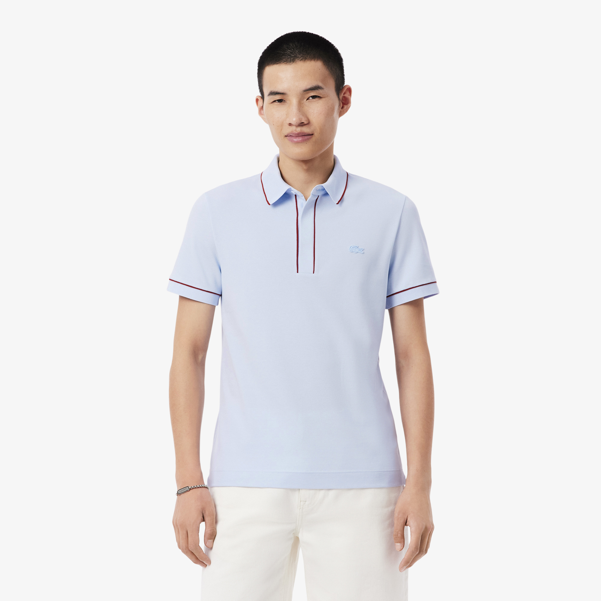 Мужское поло Lacoste Smart Paris из органического хлопка, голубой, арт. PH8184