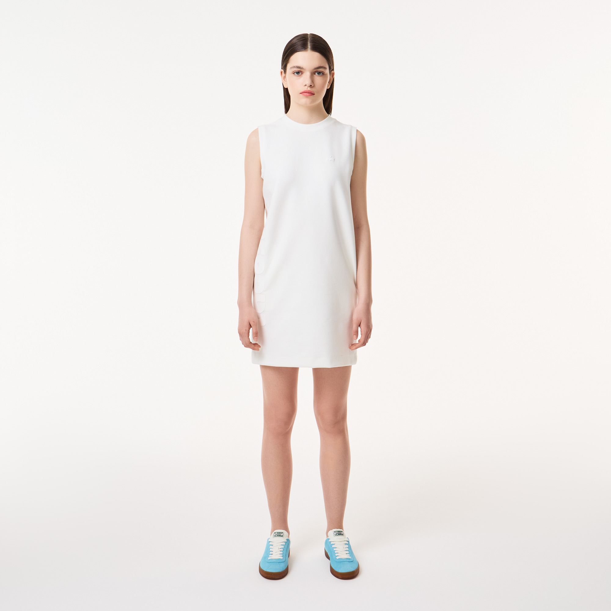 

Женское платье Lacoste без рукавов, Белый