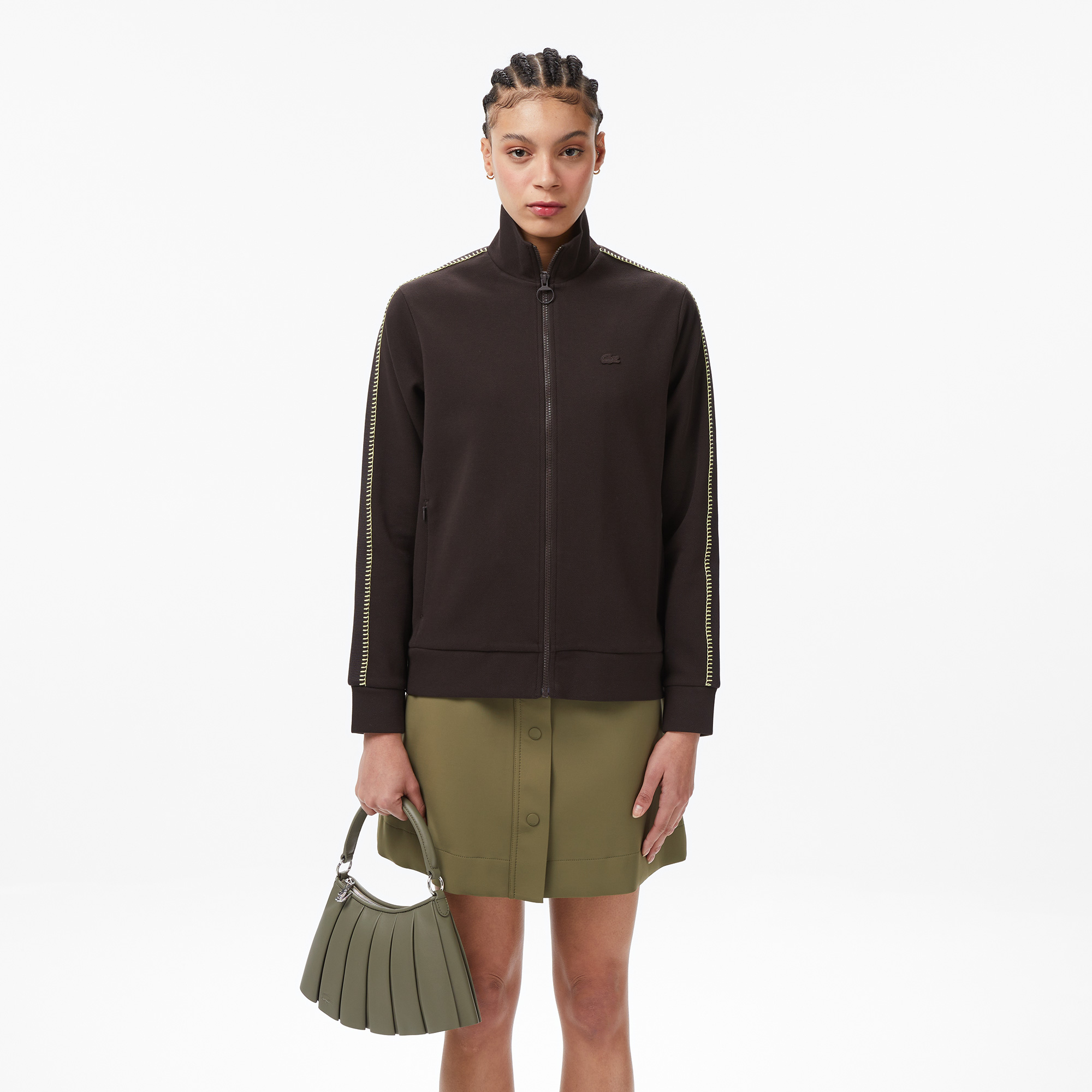 Толстовка женская Lacoste, коричневый, арт. SF0602