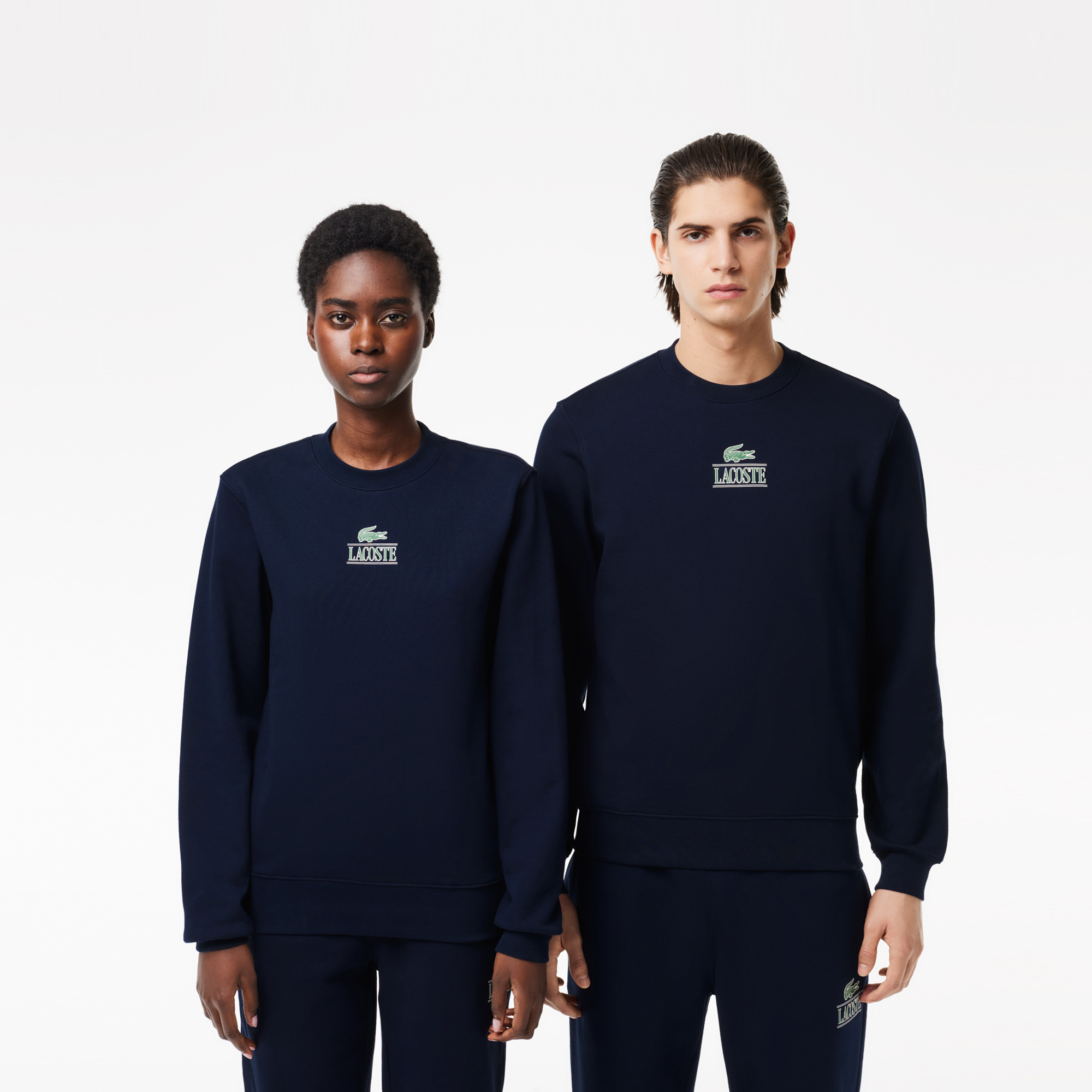 Хлопковая толстовка Lacoste Unisex, синий, арт. SH1156