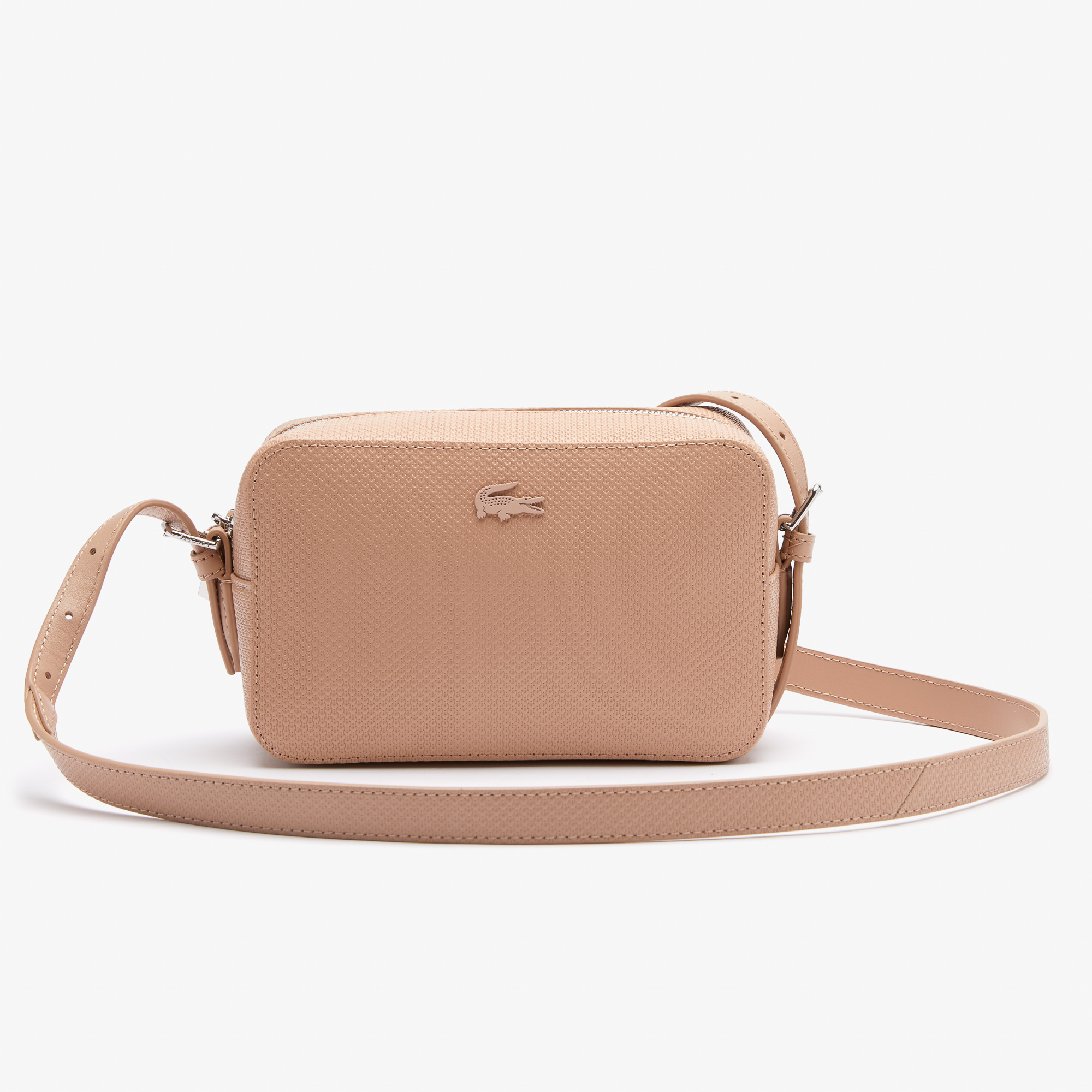 

Кожаная сумка через плечо Lacoste Chantaco Piqué, Розовый