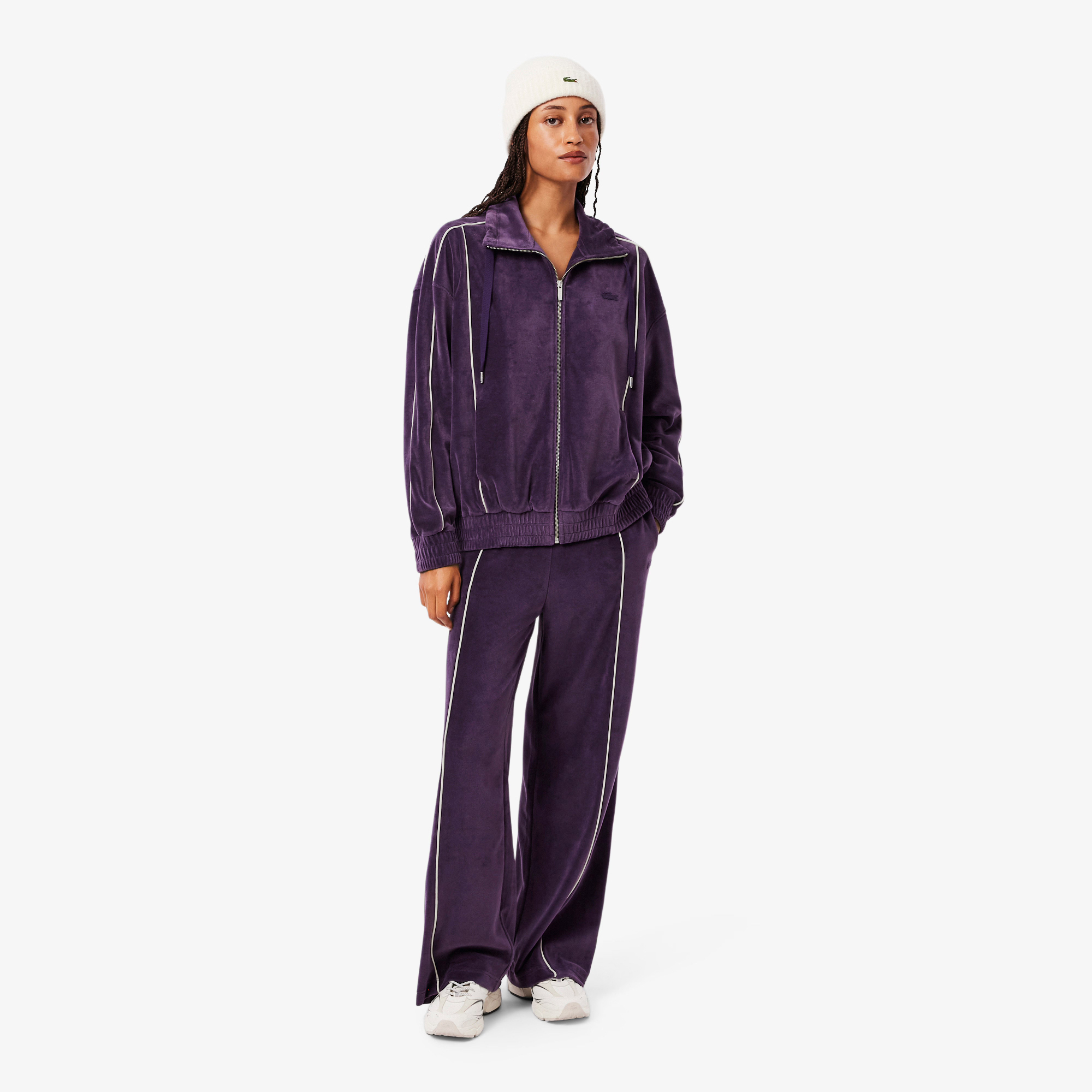 Женские спортивные брюки Lacoste, фиолетовый, арт. XF5273
