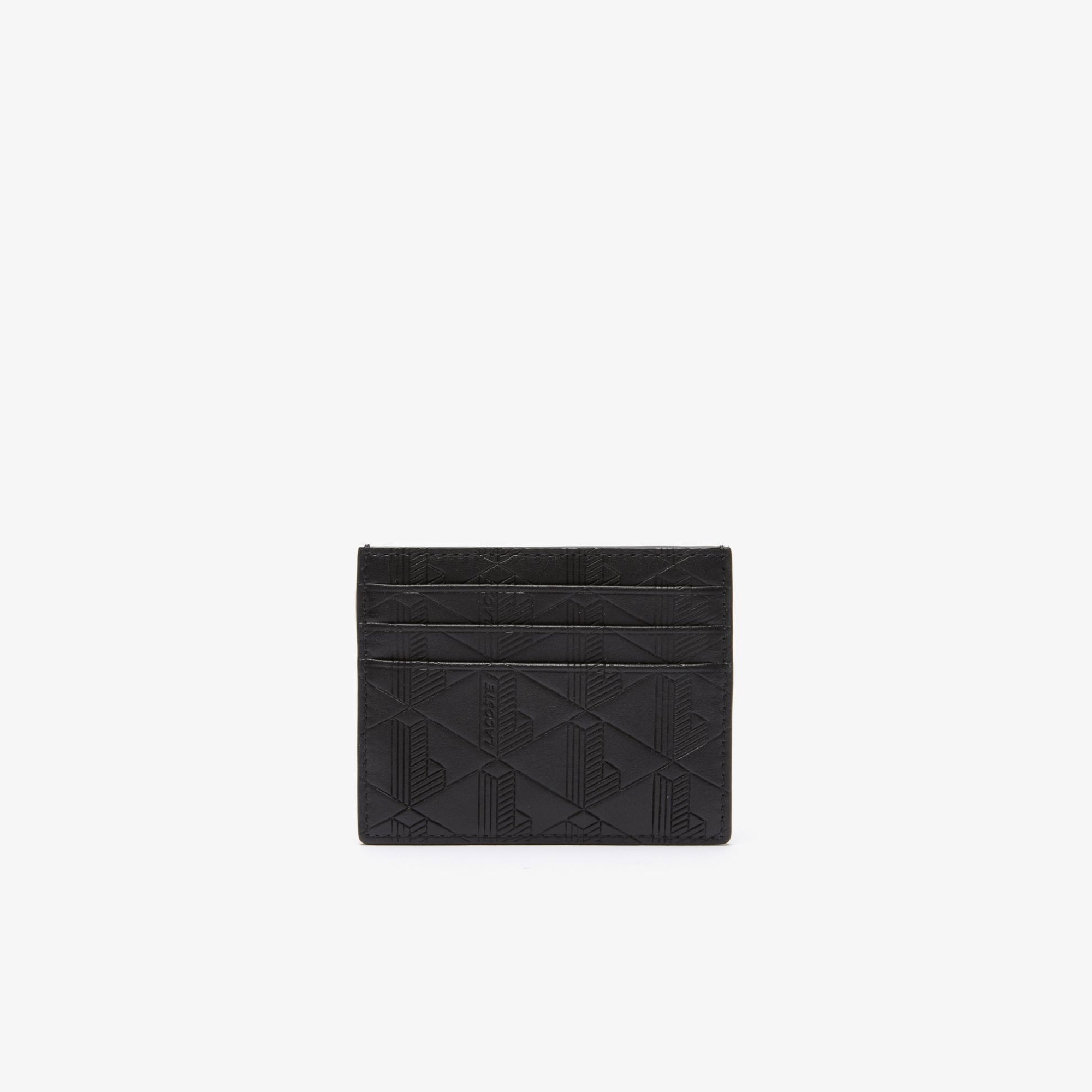 Картхолдер Lacoste с монограммой, черный, арт. NH4293FW