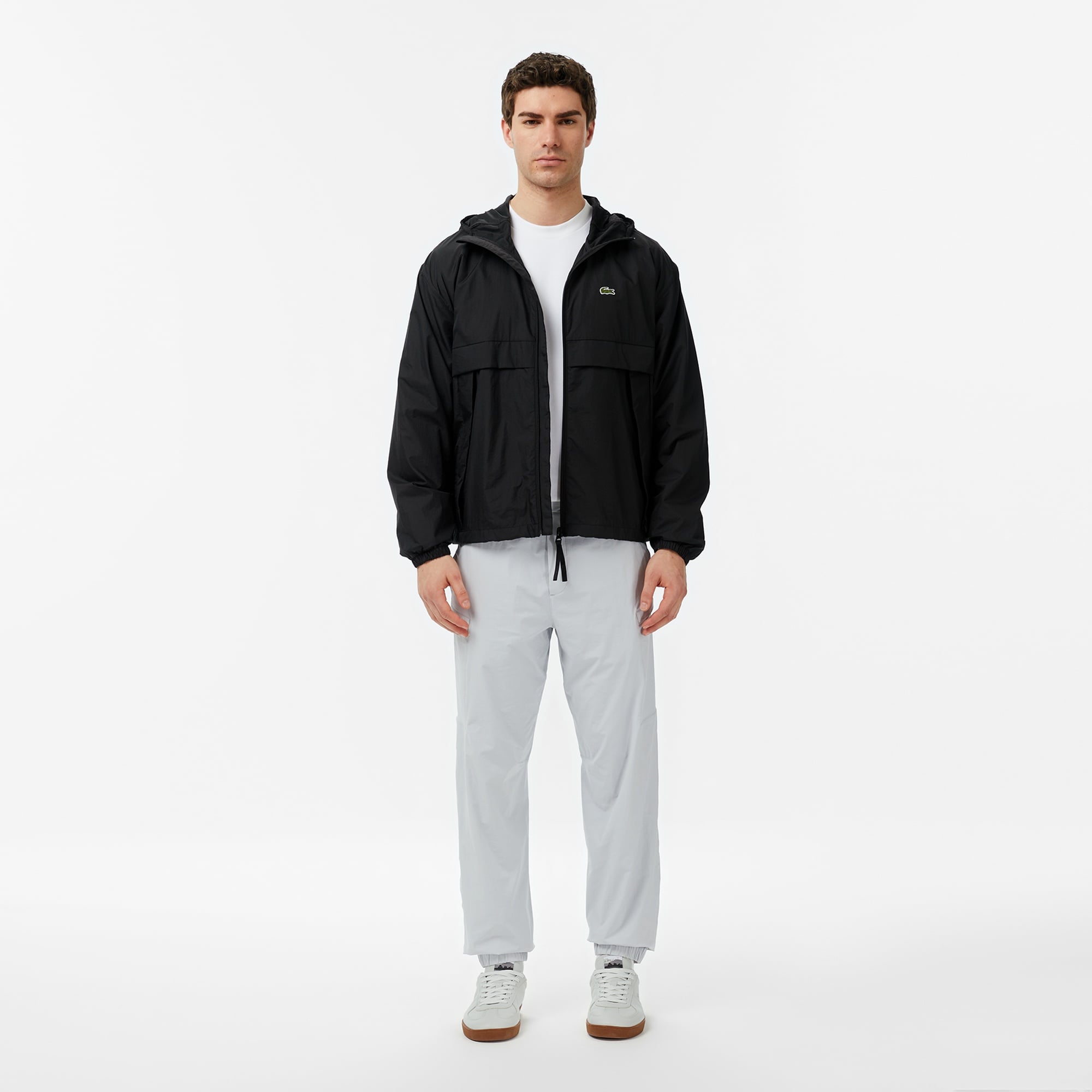 Брюки Lacoste свободного кроя, серый, арт. HH0660