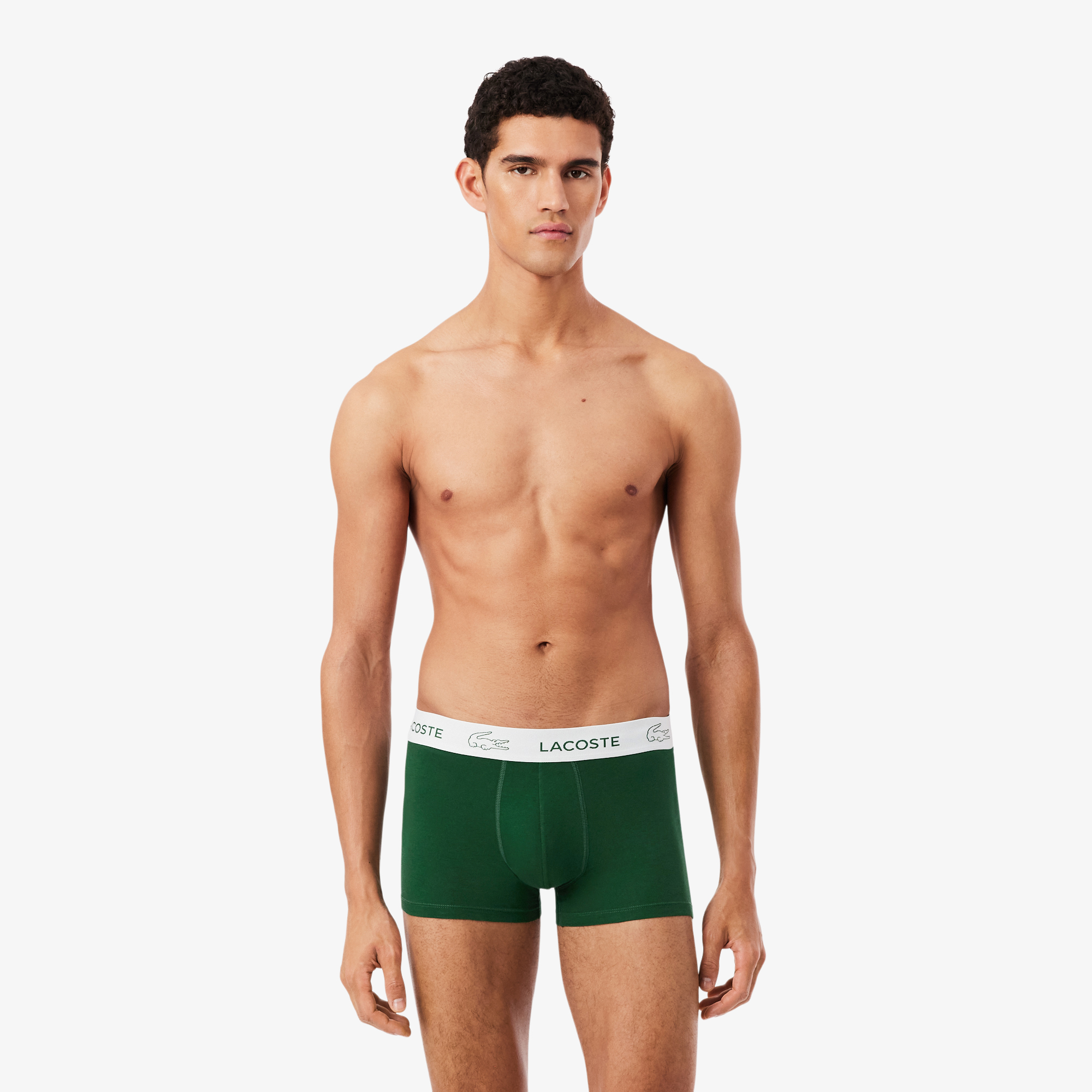 Мужские трусы-боксеры Lacoste, зеленый, арт. 5H3583