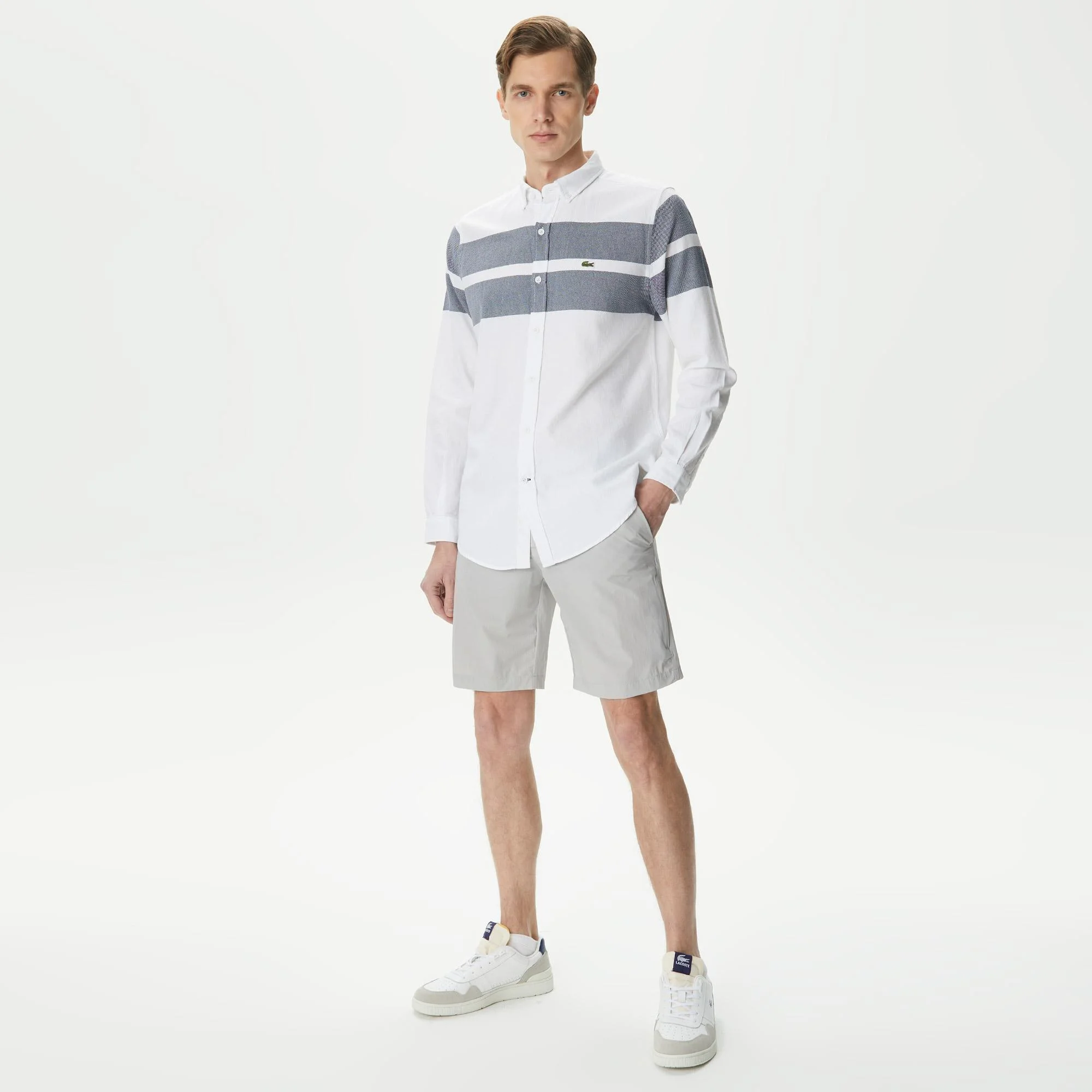 

Мужские шорты Lacoste Regular Fit, Серый