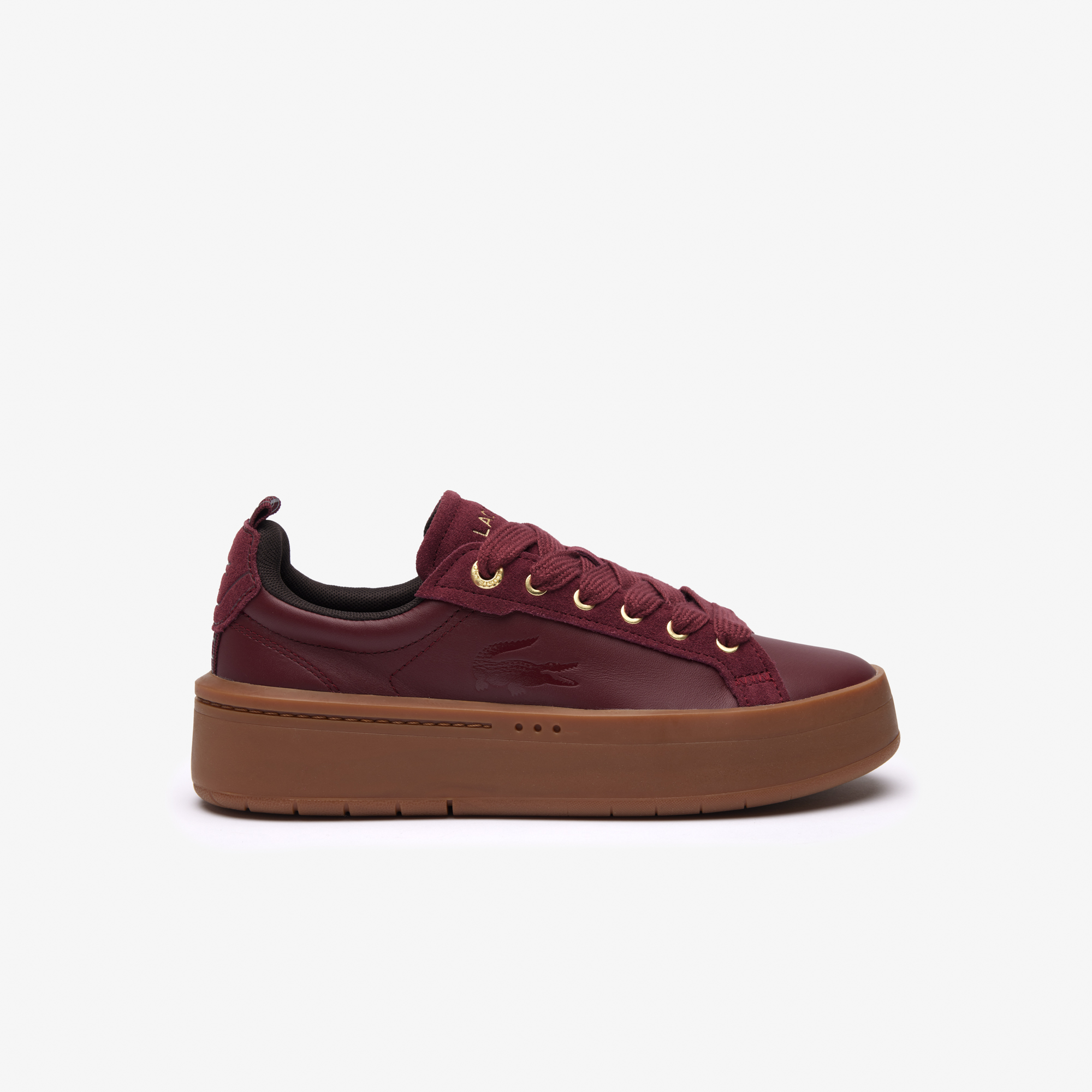 Кеды Lacoste Carnaby Plat 223 3 SFA, бордовый, арт. 746SFA0035